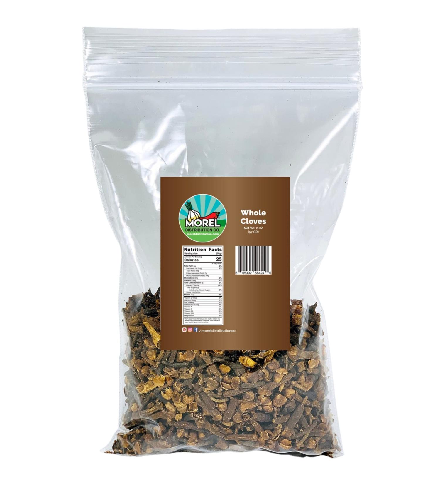 Organic Whole Cloves (Clavo de Olor) - 2 Ounce Pack for Culinary and Herbal Use - Buy Online on SooperMarket.com