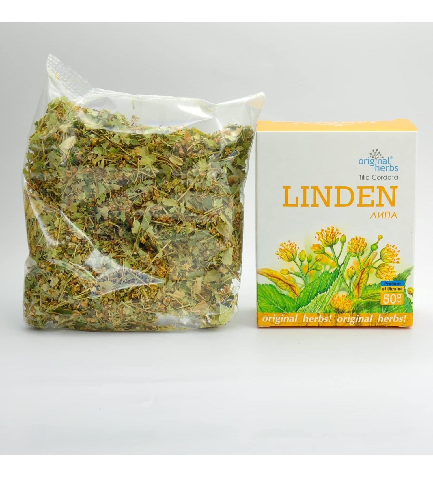 LINDEN TILIA CORDATA | Original Herbs Herbal Tea Wild Crafted Herbs Tea 50g - Buy Online on SooperMarket.com