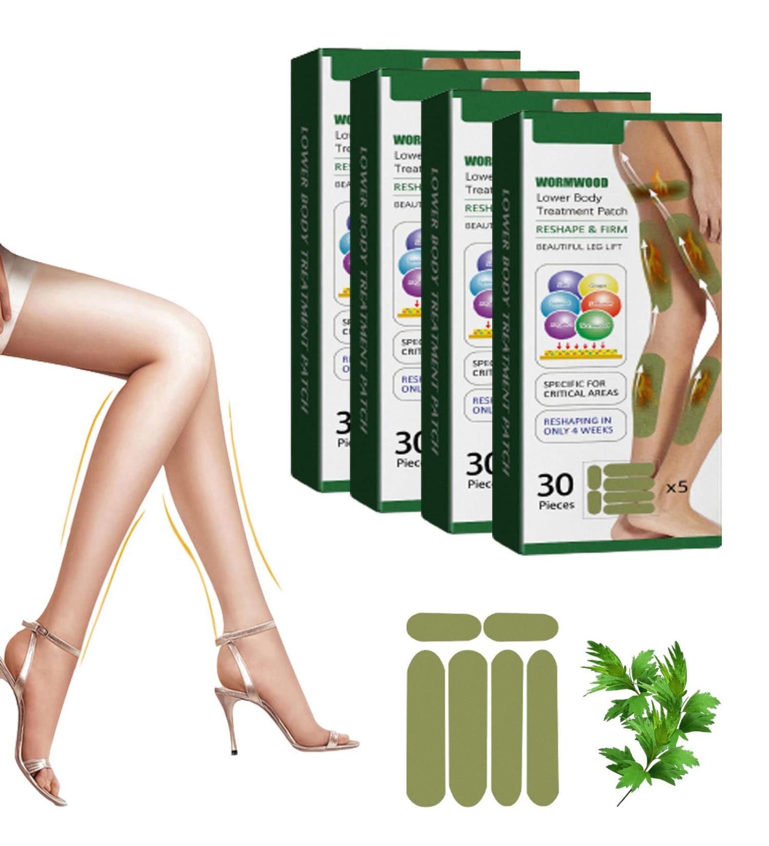 Herbal Fusion Cellulite Patches Wormwood Leg Patch Herbalfirm Cellulite Reduction Patches Firming & Cellulite Reducing Thigh Stickers Wormwood Lower Body Treatment Patch (4box) - Buy Online on SooperMarket.com