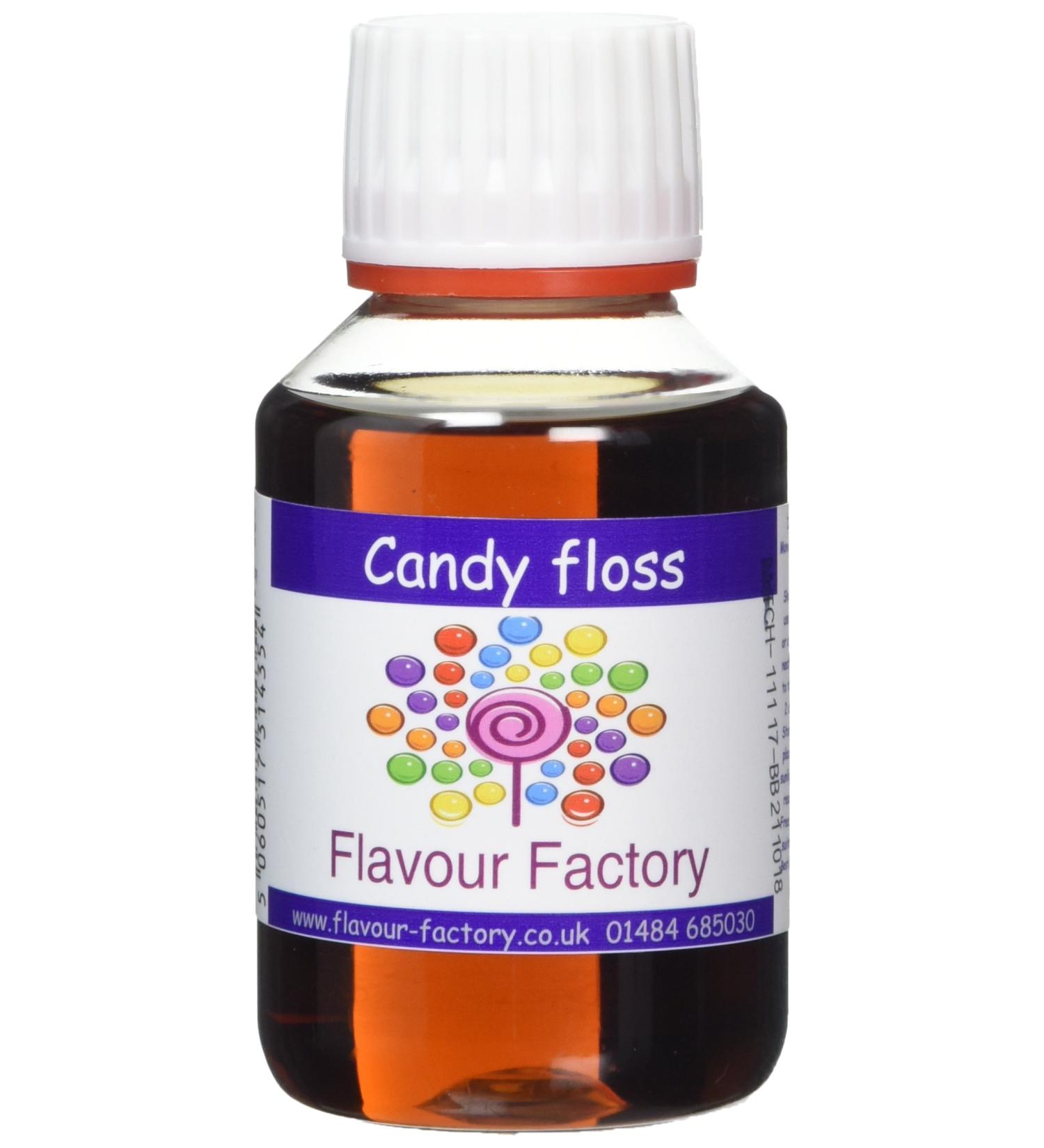 Flavour Factory Candy Floss Intense Food Flavouring 100ml - Fudge Infused - Buy Online on SooperMarket.com