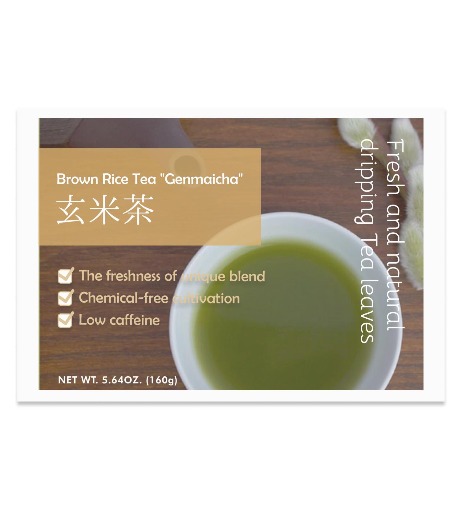 Brown Rice Tea "Genmaicha" 80g/2.82oz x 2pcs - Buy Online on SooperMarket.com