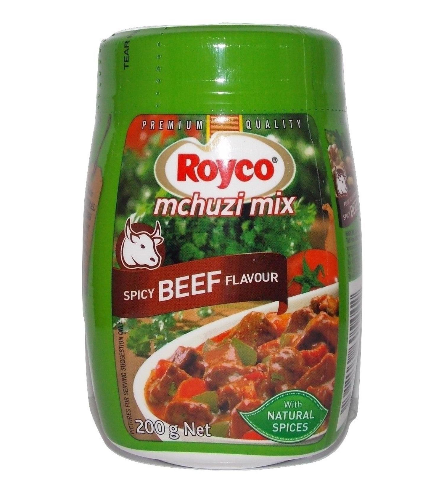 Original Royco Mchuzi Mix Beef Flavor Premium Product From Kenya Beef Flavor Seasoning Beef Seasoning Makes Food Taste And Smell Better For The Tastiest Stew Or Casserole With A Perfect Meaty Flavor 1