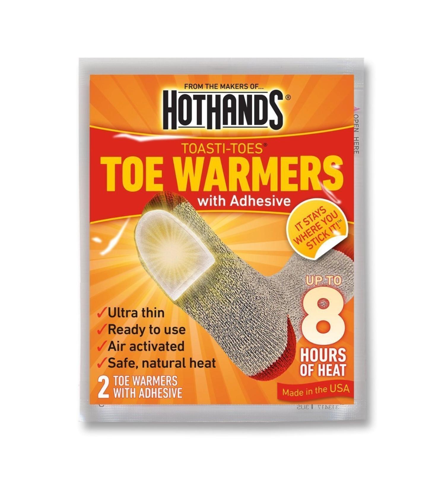 HotHands TOE10 Toe Warmers, White,10 Pair