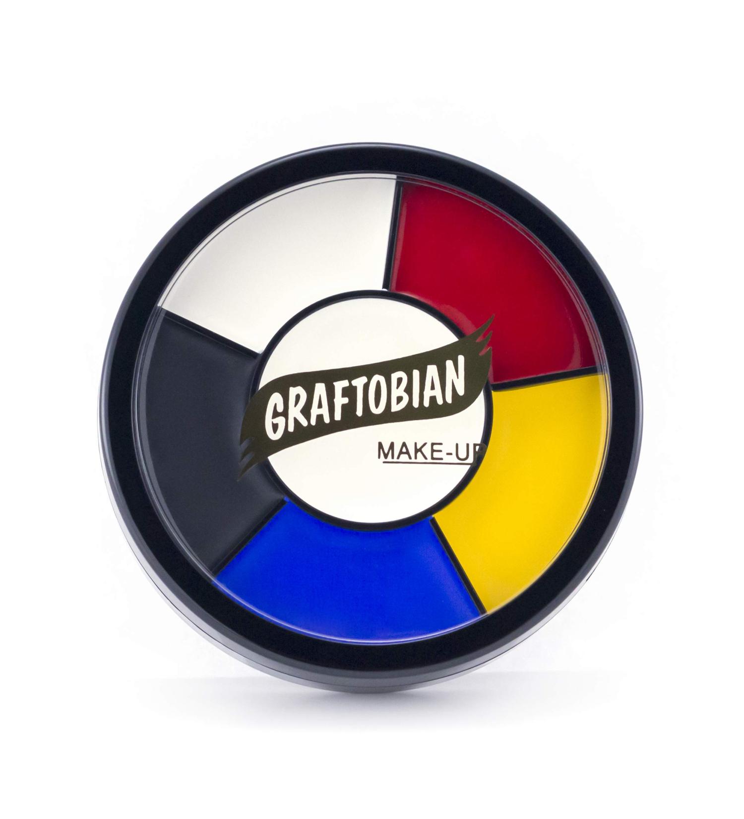 Graftobian Professional Makeup Clown Wheel 1 Ounce
