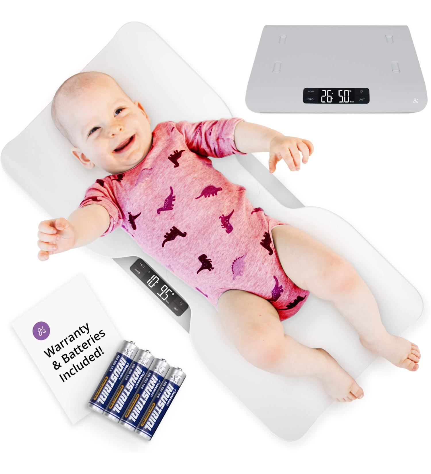 Greater Goods Digital Baby Scale - Perfect for Readings Before and After Feedings | with Two-in-One Function | Can Also Serve as Toddler Scale | Designed in St. Louis (Basic  Non-Connected) Basic (Non-Connected) - Buy Online on SooperMarket.com