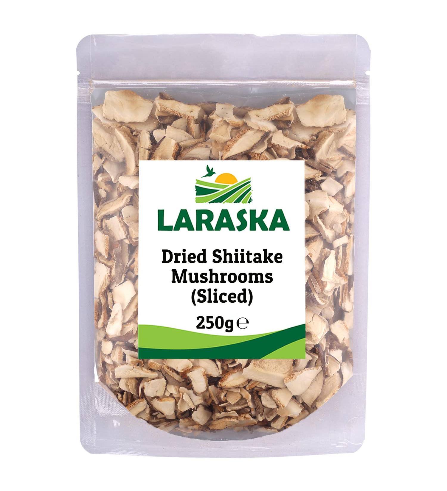 Dried Shiitake Mushrooms (Sliced) 250g - Earthy-Flavoured Mushroom Premium Quality