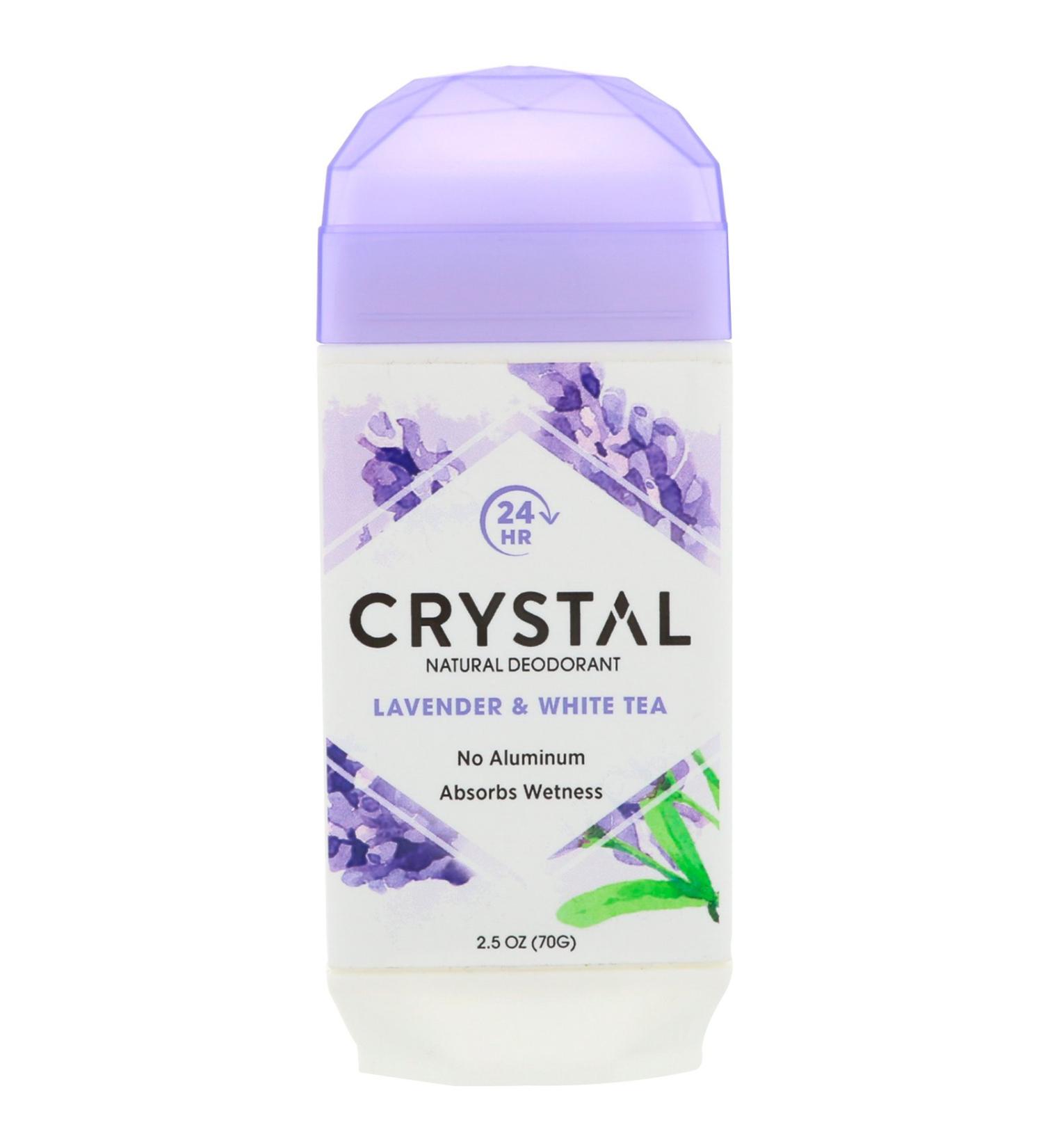 Crystal Deodorant Lavender & White Tea Stick 2.5oz (Pack of 3) - Buy Online on SooperMarket.com