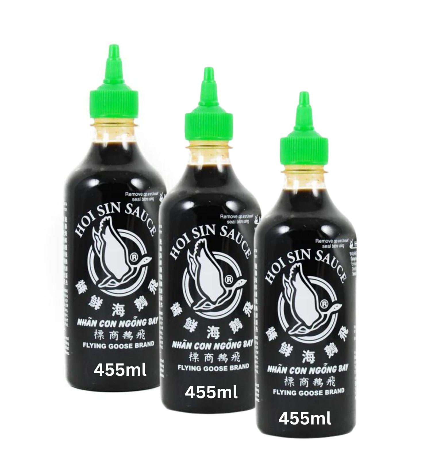 Hoi Sin Sauce Bundle Containing 3 Bottles of Flying Goose Hoi Sin 455ml Bottles - Buy Online on SooperMarket.com