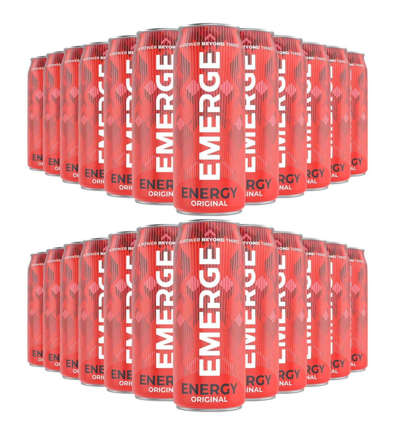 Emerge Energy Drink 24 x 250ml - EXPIRY DATE 02/24 - Buy Online on SooperMarket.com