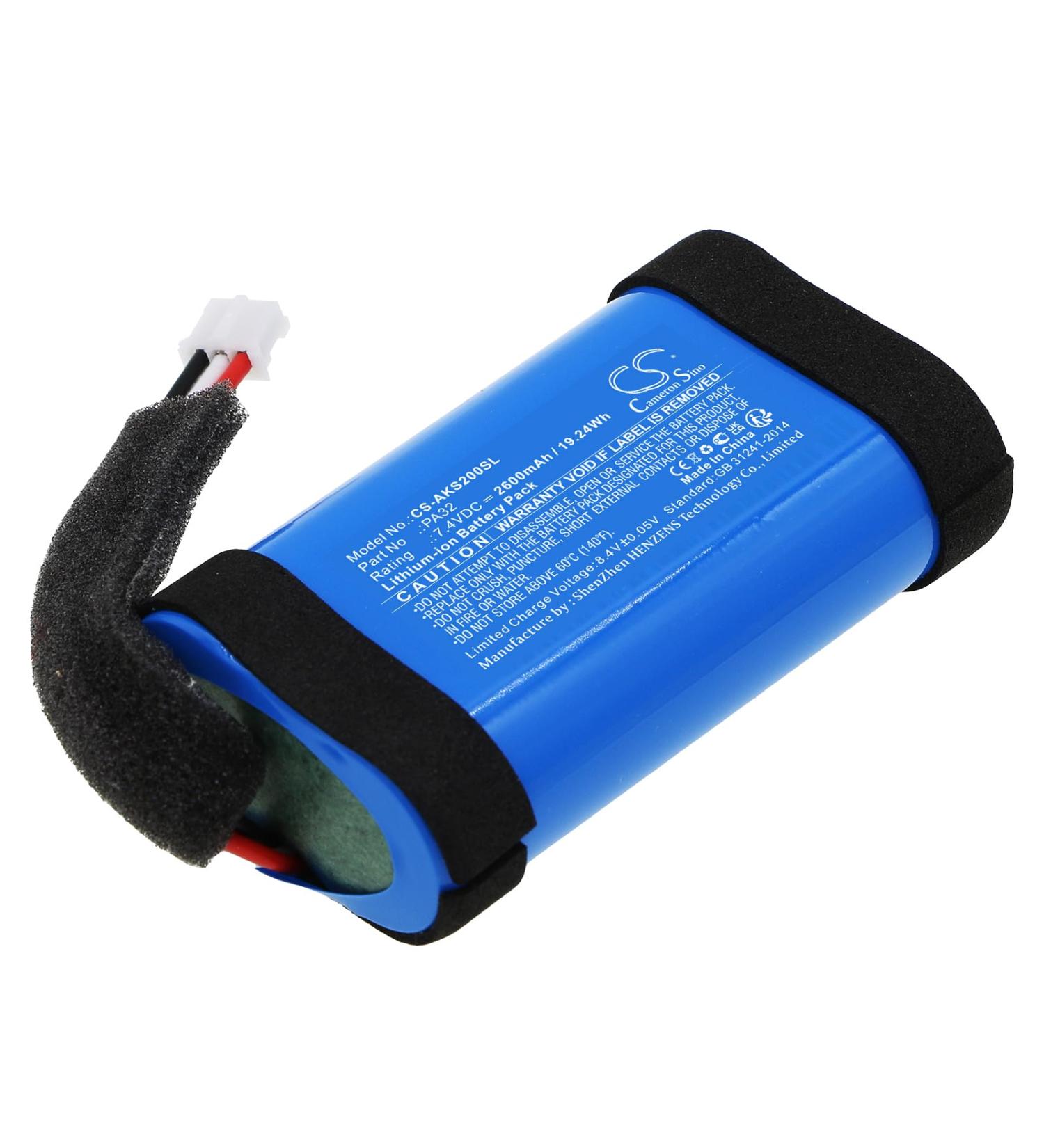 Battery Replacement for Anker A3161 A3165 Soundcore Flare 1 & 2 - International Shipping Available - Buy Online on SooperMarket.com