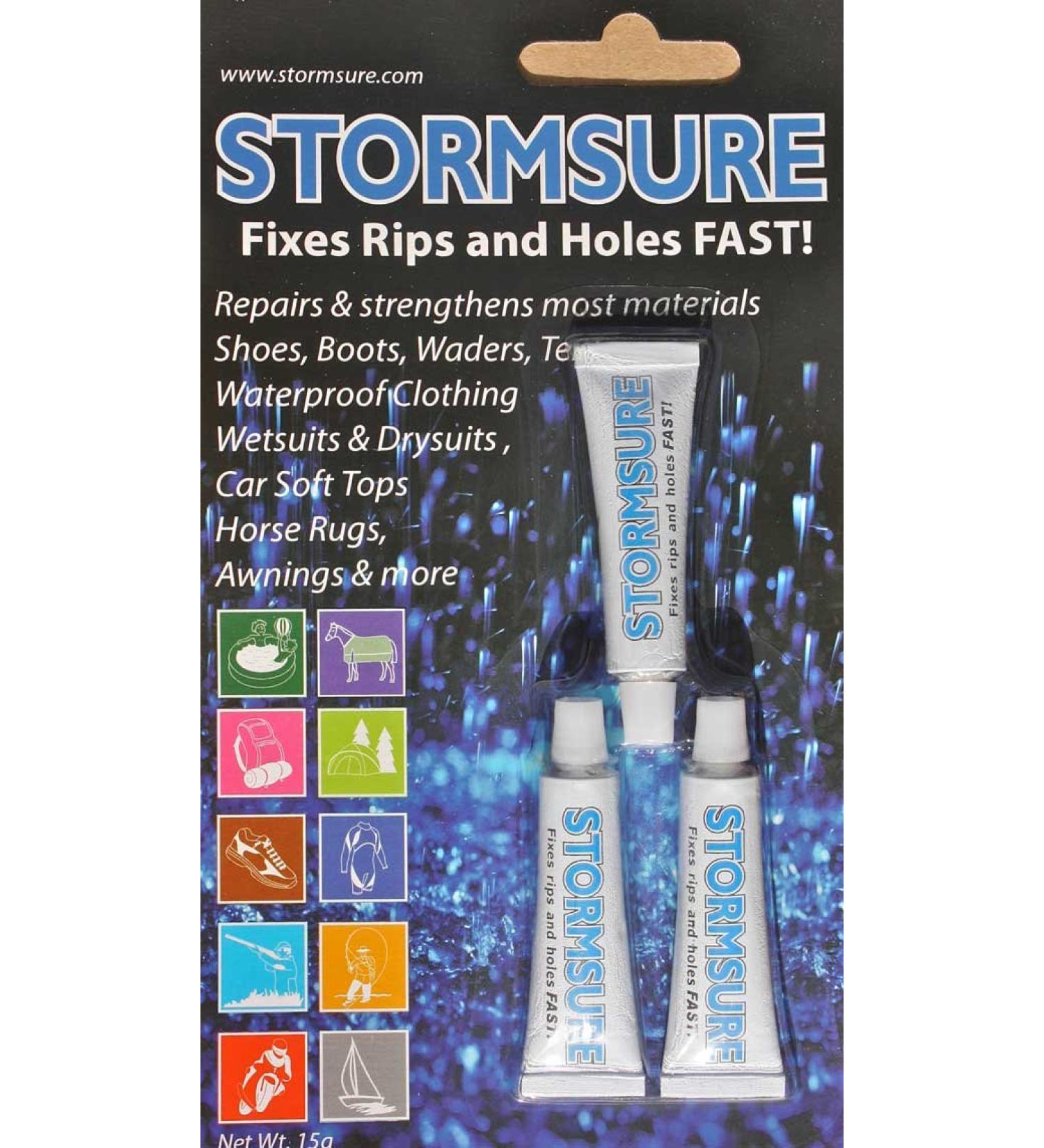 Stormsure Flexible Repair Adhesive 3 5g Tubes