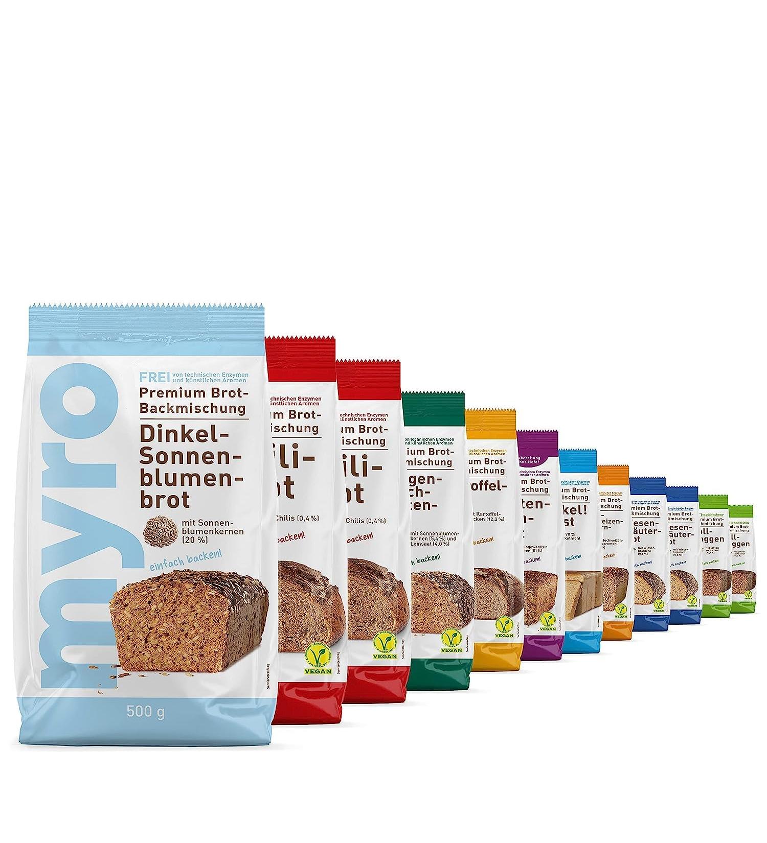 Premium Bread Baking Mix Set - 12 Varieties for Artisan Bread - International Shipping Available - Buy Online on SooperMarket.com