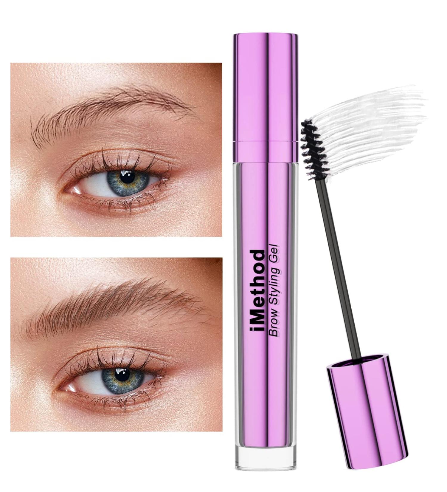 iMethod Clear Eyebrow Gel - Define, Fill, and Natural Look Brow Makeup - Buy Online on SooperMarket.com