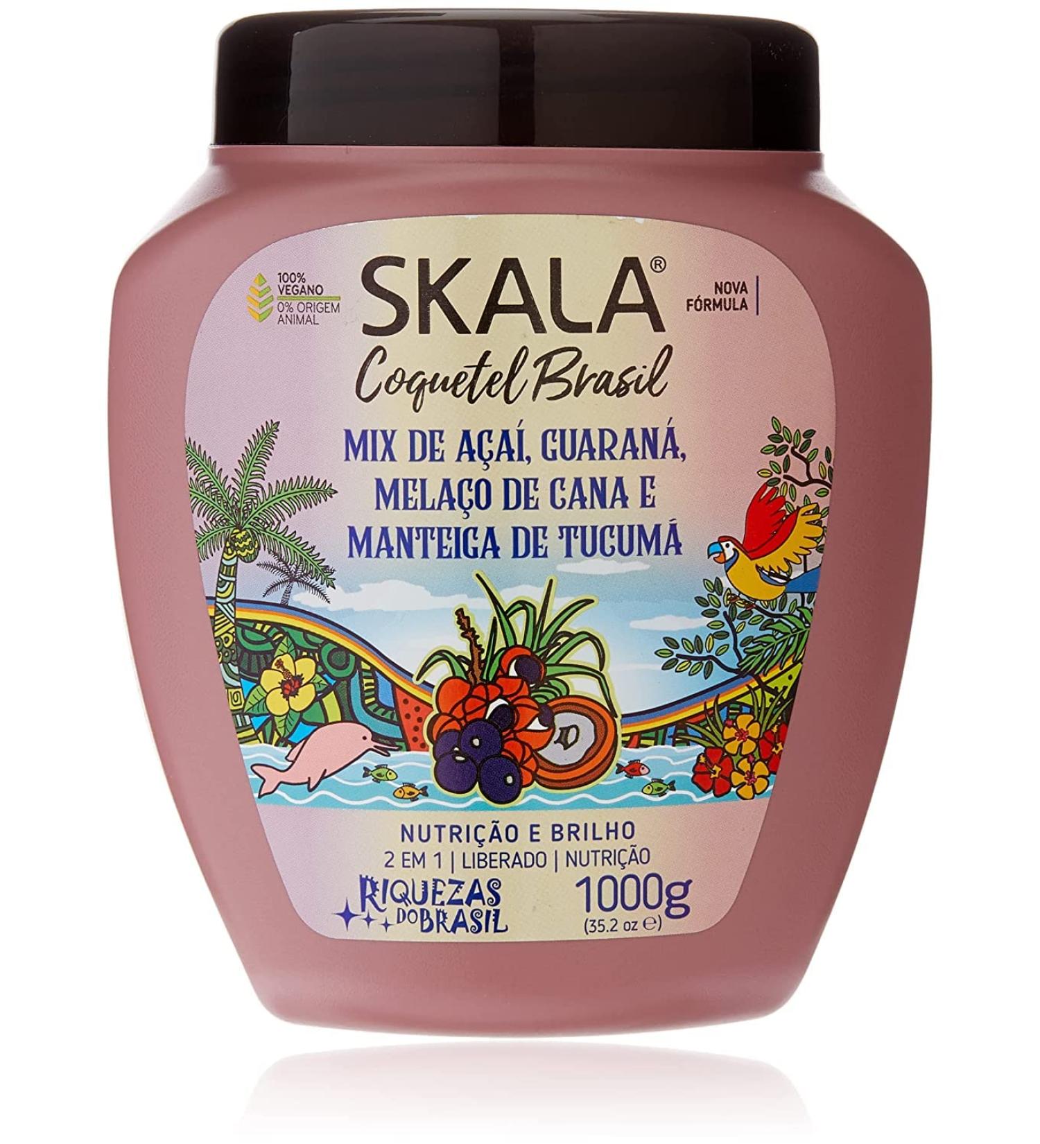 SKALA Hair Treatment Cream 1000G (COQUETEL BRASIL) - 35.27 Ounce, Mixed Formula - Buy Online on SooperMarket.com