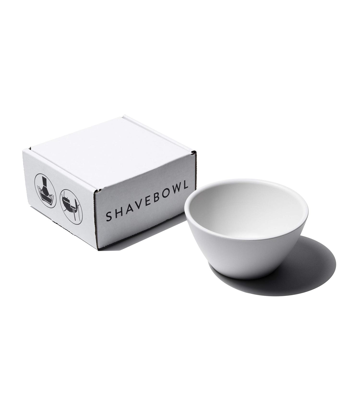 SHAVEBOWL Shaving Bowl/Cup - Made in USA (White) - Buy Online on SooperMarket.com