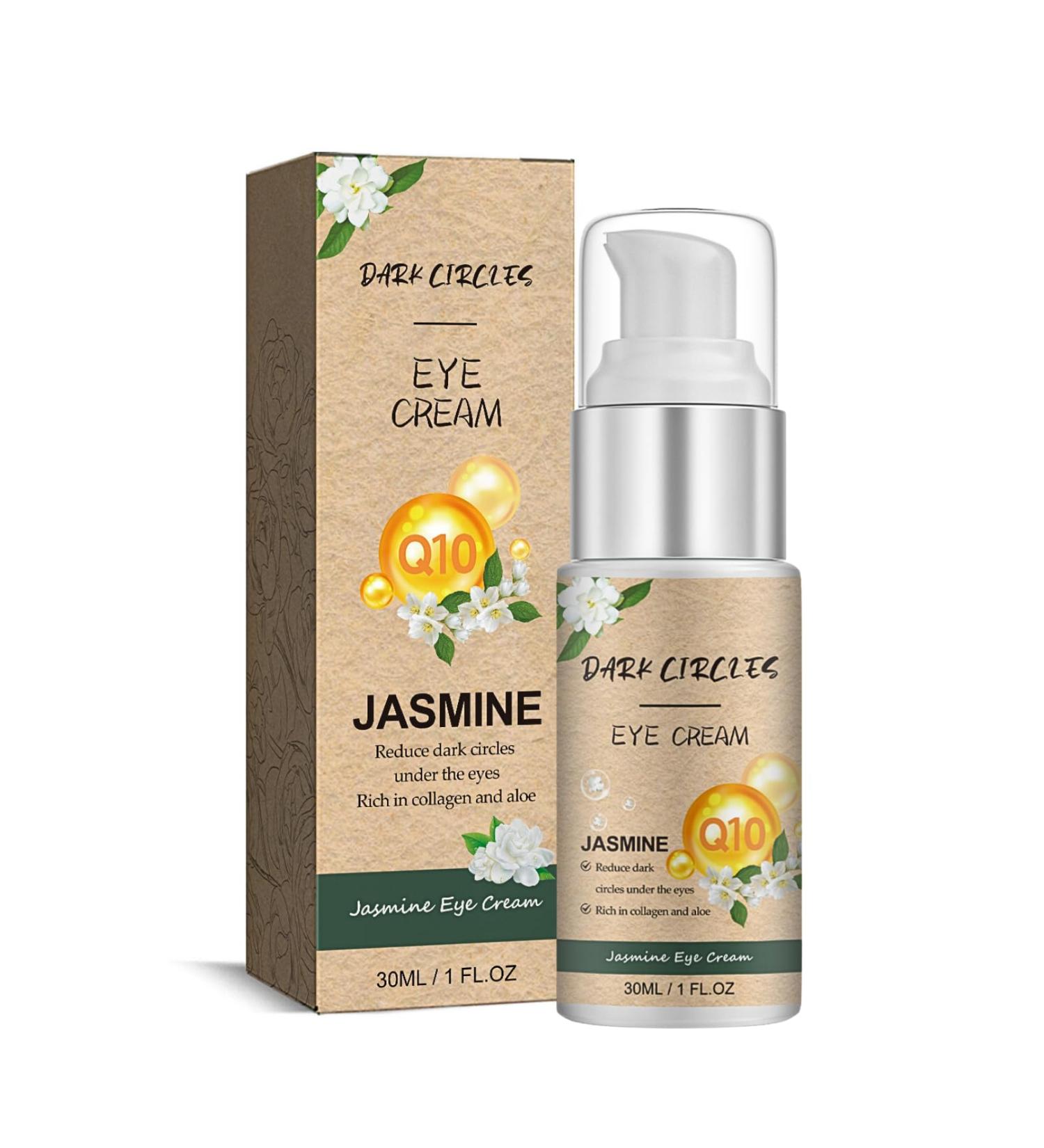 Eye Cream for Dark Circles and Puffy Eyes Jasmine Anti Wrinkle Eye Cream Anti Aging Under Eye Cream Collagen Eye Cream to Revitalise the Eye Area Eye Bags Remover Instant Eye Tightener - Buy Online on SooperMarket.com