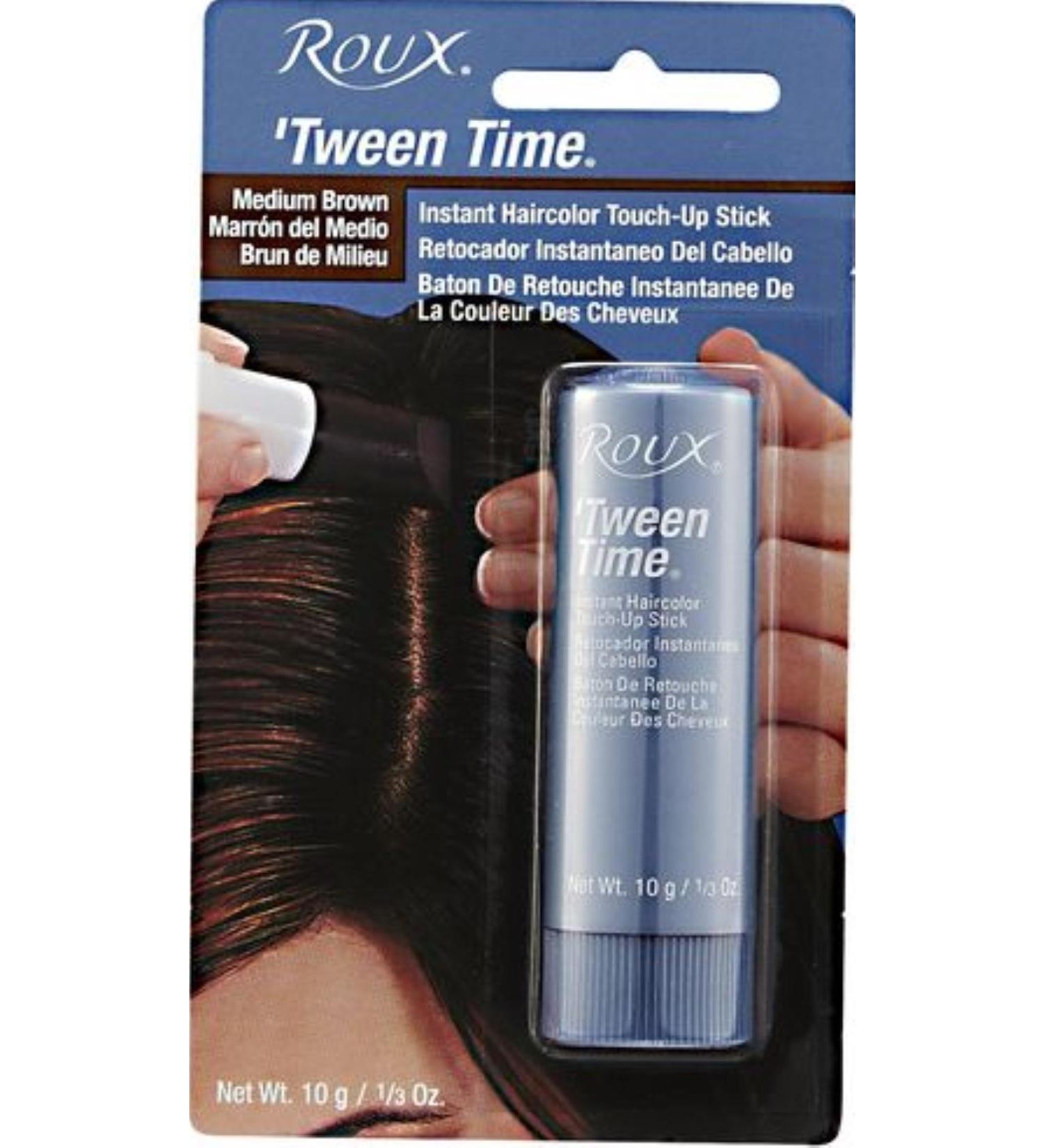 Roux Tween Time Hair Crayon  Medium Brown Medium Brown 0.28 Fl Oz (Pack of 1)