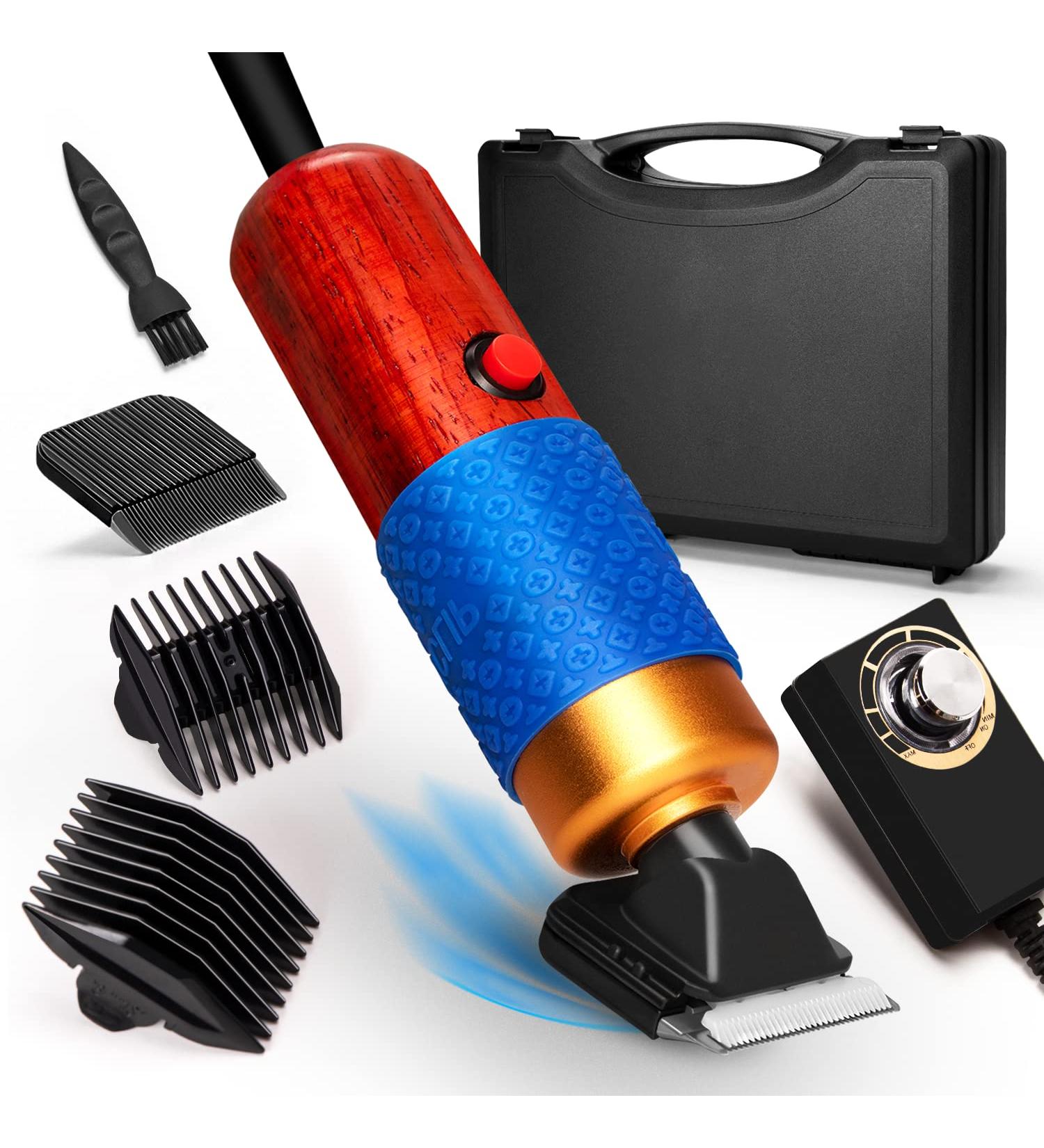 Electric Carpet Trimmer: Low Noise, Adjustable Speed, 200W Multifunctional Tool for Handmade Rug Cleaning and Tufting - Buy Online on SooperMarket.com