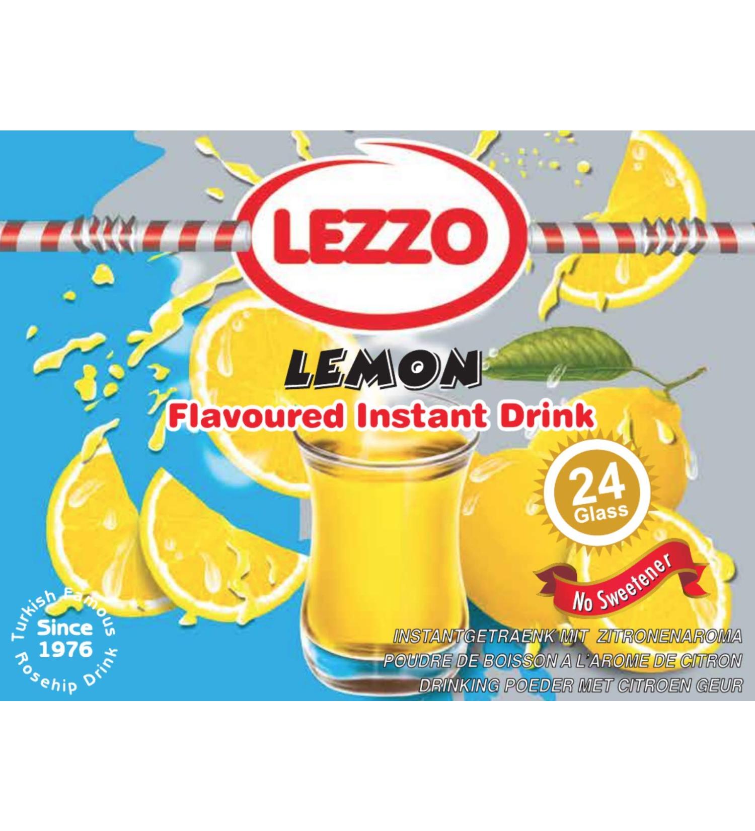 Lezzo Lemon Flavoured Instant Tea (600g) - Refreshing Oralet Blend - Buy Online on SooperMarket.com