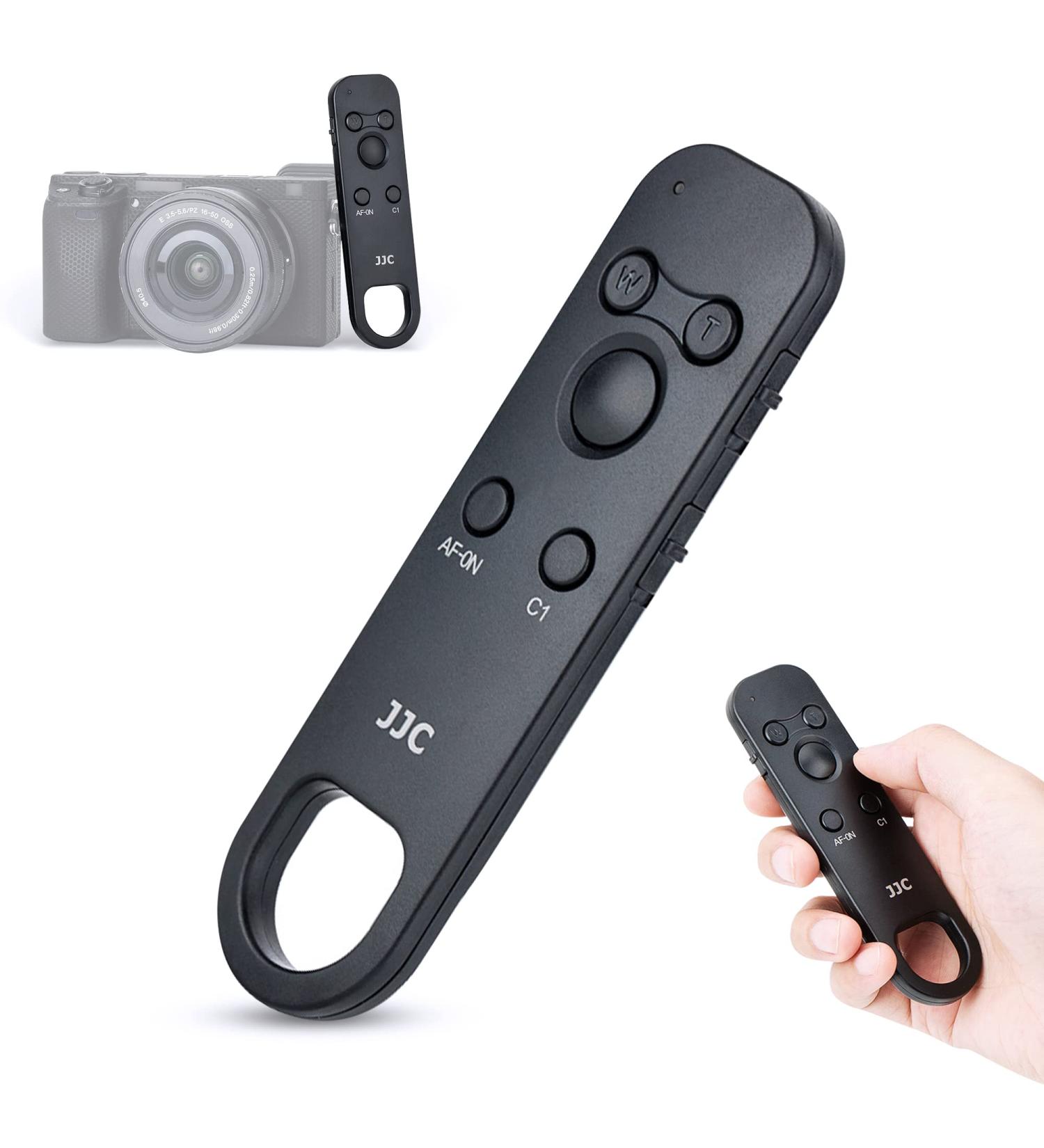 JJC Wireless Bluetooth Remote Control for Sony Cameras - Replaces Sony RMT-P1BT | Compatible with A7R5, A7M4, ZV-E1, A7C, A6600, A6400, A6100, A7R IV, A9 II, DSC-RX100 VII & More - Buy Online on SooperMarket.com