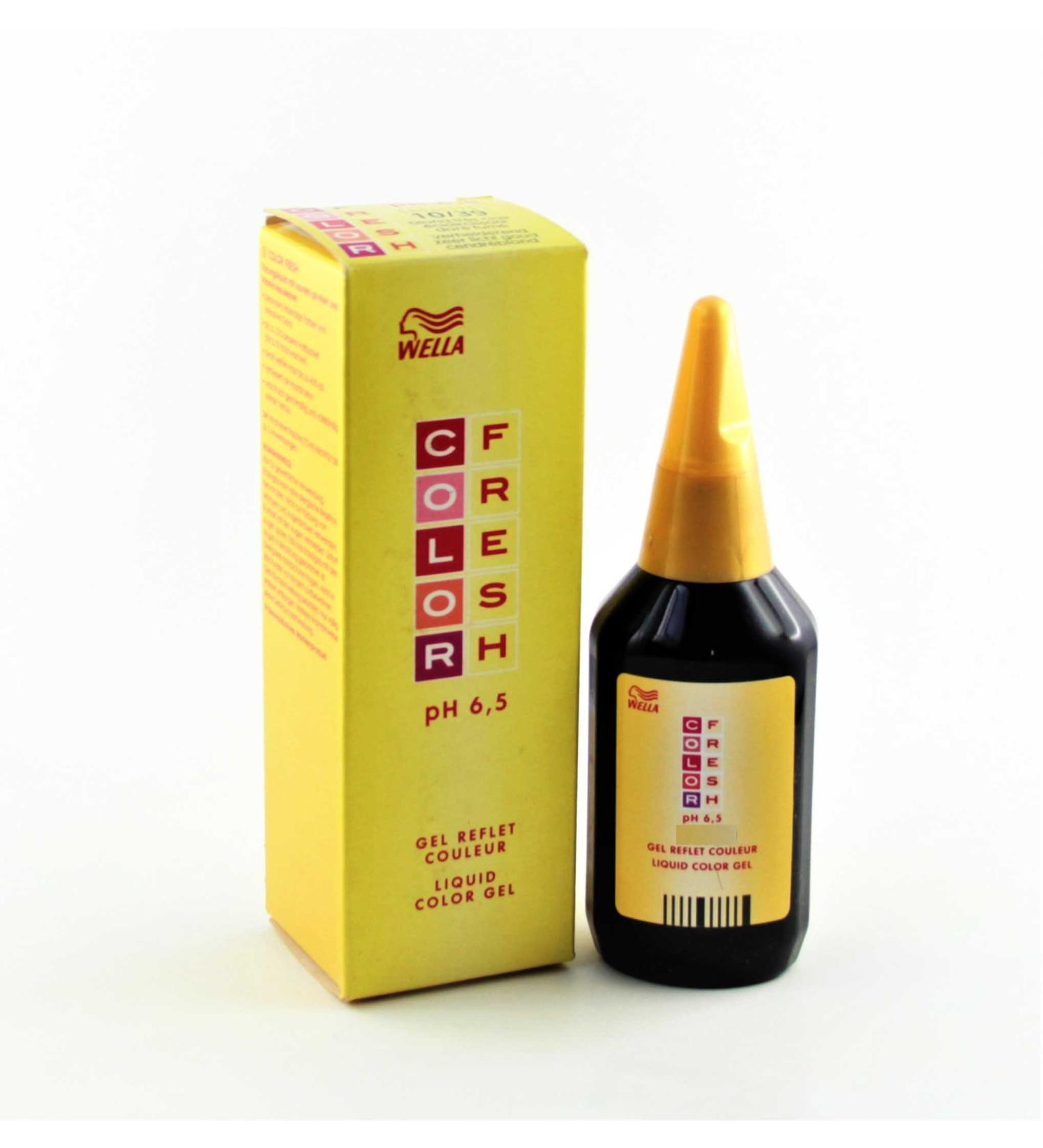 Wella Color Fresh Acid Liquid 8/03 light blonde natural gold pack(x) 8/03 light blonde natural gold 75 ml (1 pack)
