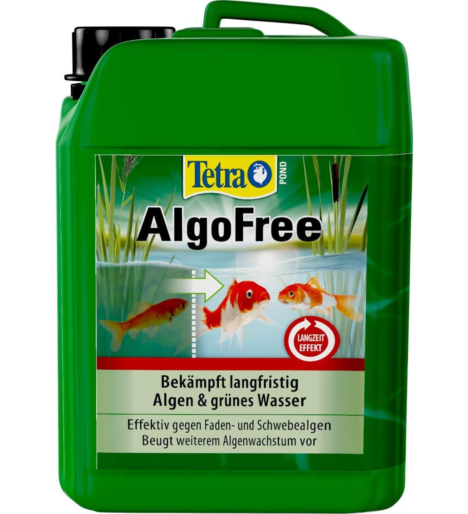 Tetra Pond AlgoFree - 3L Floating Algae Killer for Garden Ponds | Combat Green Water & Filamentous Algae - Buy Online on SooperMarket.com