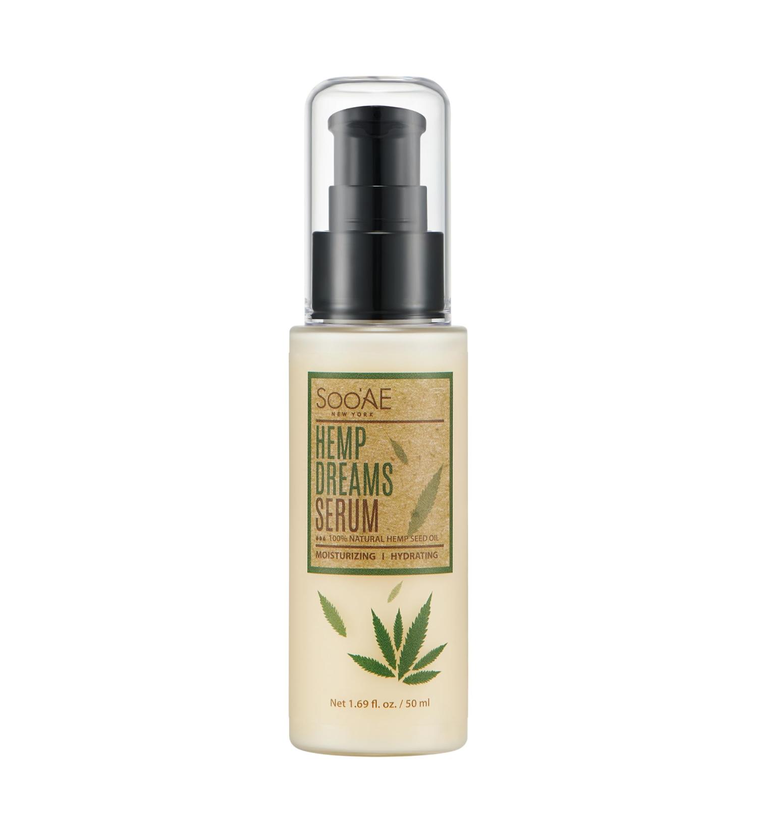 Soo AE Hemp Dreams Serum - Hydrating Hemp Seed Oil for Smooth Skin | International Shipping - Buy Online on SooperMarket.com