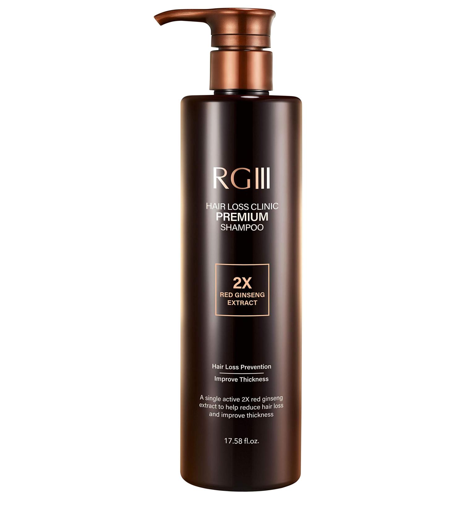 RG3 Premium Hair Loss Clinic Shampoo 17.58 Fl Oz - Restore Hair Growth with One Bottle - Buy Online on SooperMarket.com