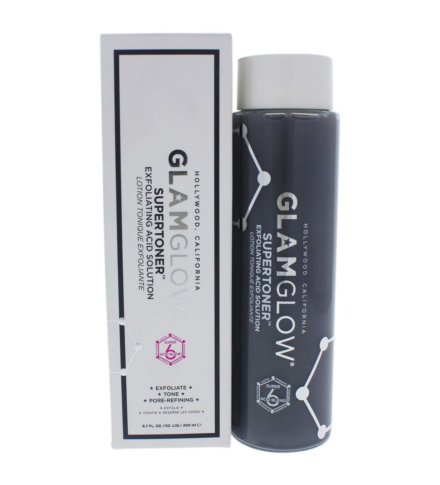 Glamglow Supertoner Exfoliating Acid Solution 6.7 Oz Unisex, 6.7 Oz (GG064)