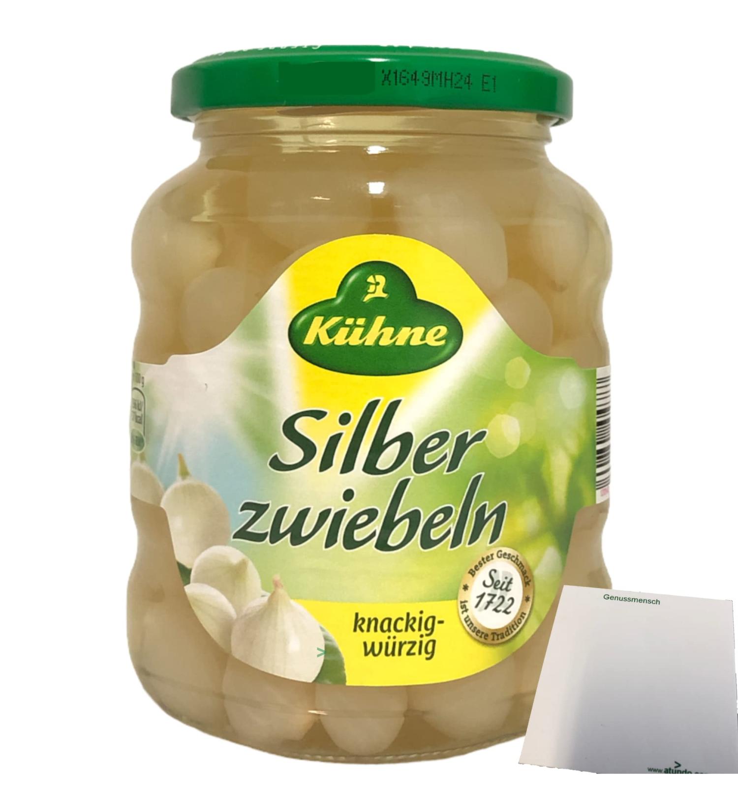 K hne Pearl Onions in Spicy Infusion - 330g Glass Jar | Gourmet International Shipping - Buy Online on SooperMarket.com