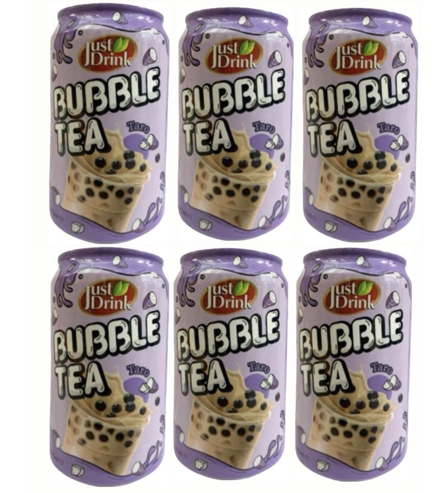 BUBBLE TEA Taro Flavour 315ml (Just Drink) (Pack of 6) - Buy Online on SooperMarket.com