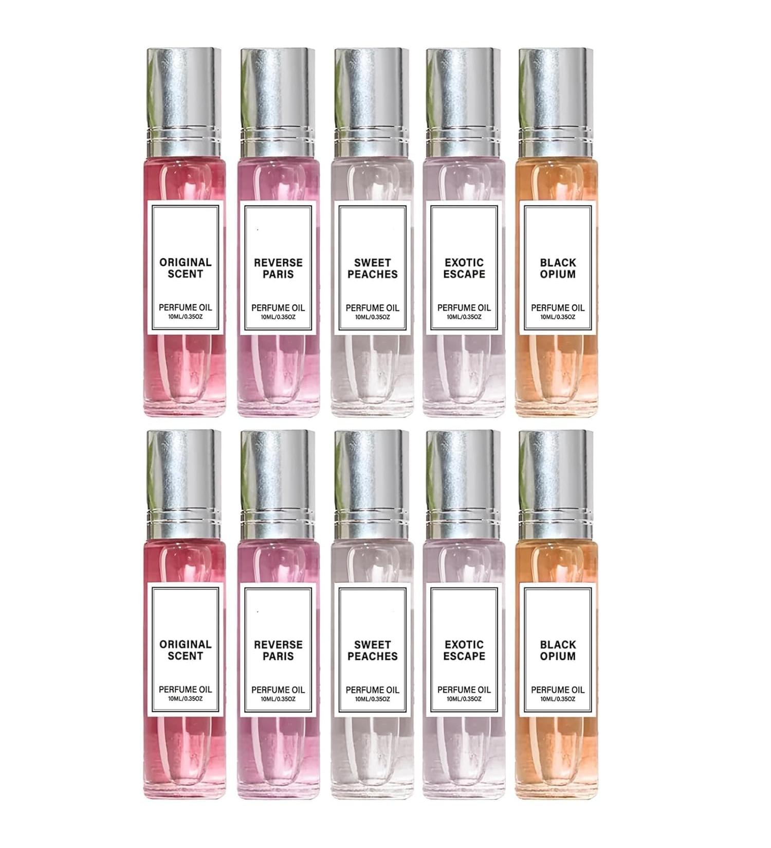Pheromone Perfume Collection Pheromone Perfume Scent Perfume Perfume Roll-On Pheromone Perfume Collection (1 Set / 5 Pcs) (2 Set / 10 Pcs) - Buy Online on SooperMarket.com