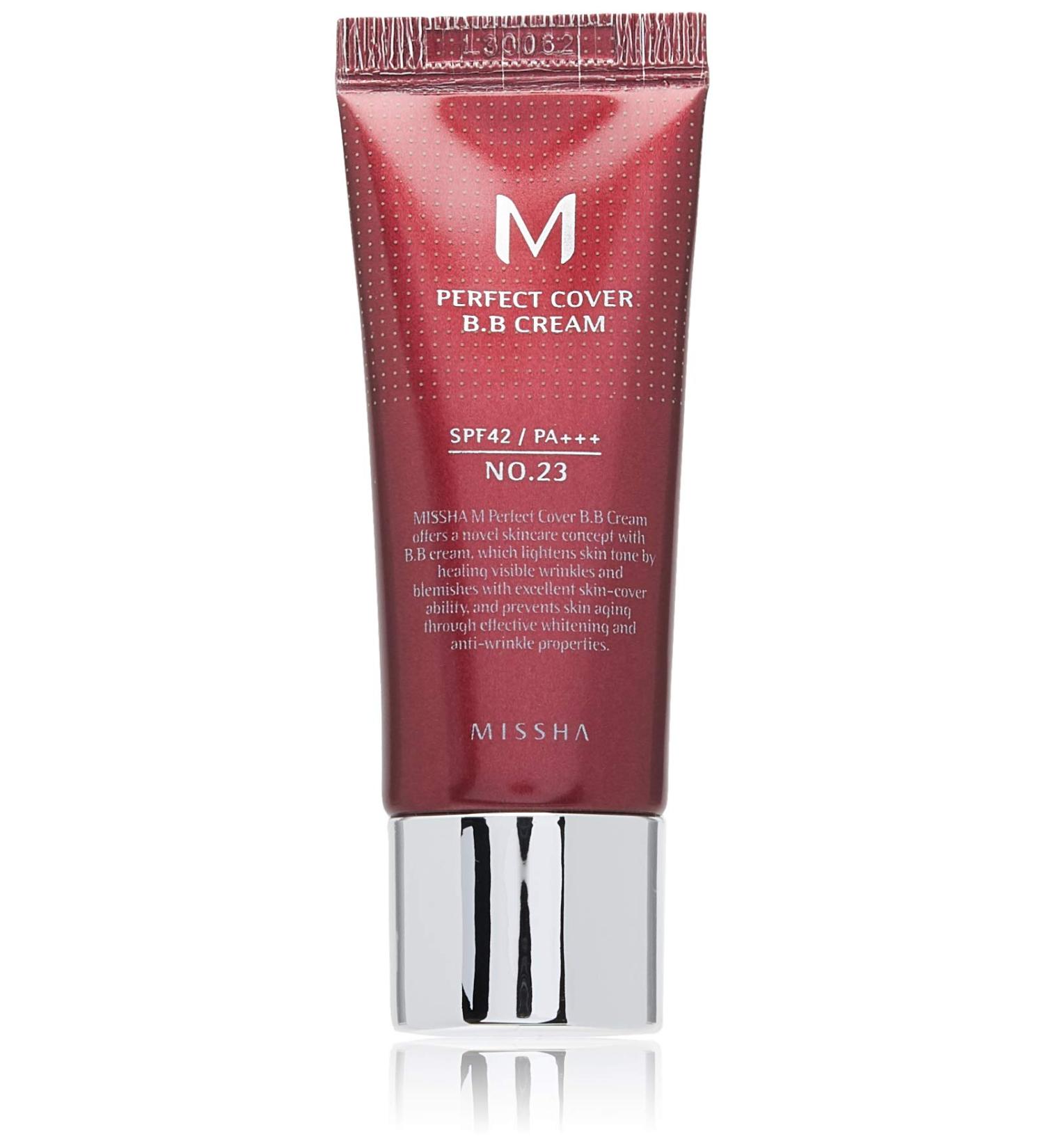 Buy MISSHA M Perfect Cover BB Cream SPF42/PA+++ No.23 - Natural Beige 20 ml | International Shipping - Buy Online on SooperMarket.com
