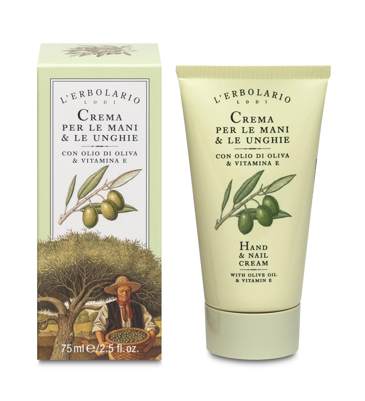 L'Erbolario Hand and Nail Cream 75ml - Nourishing & Hydrating International Shipping - Buy Online on SooperMarket.com