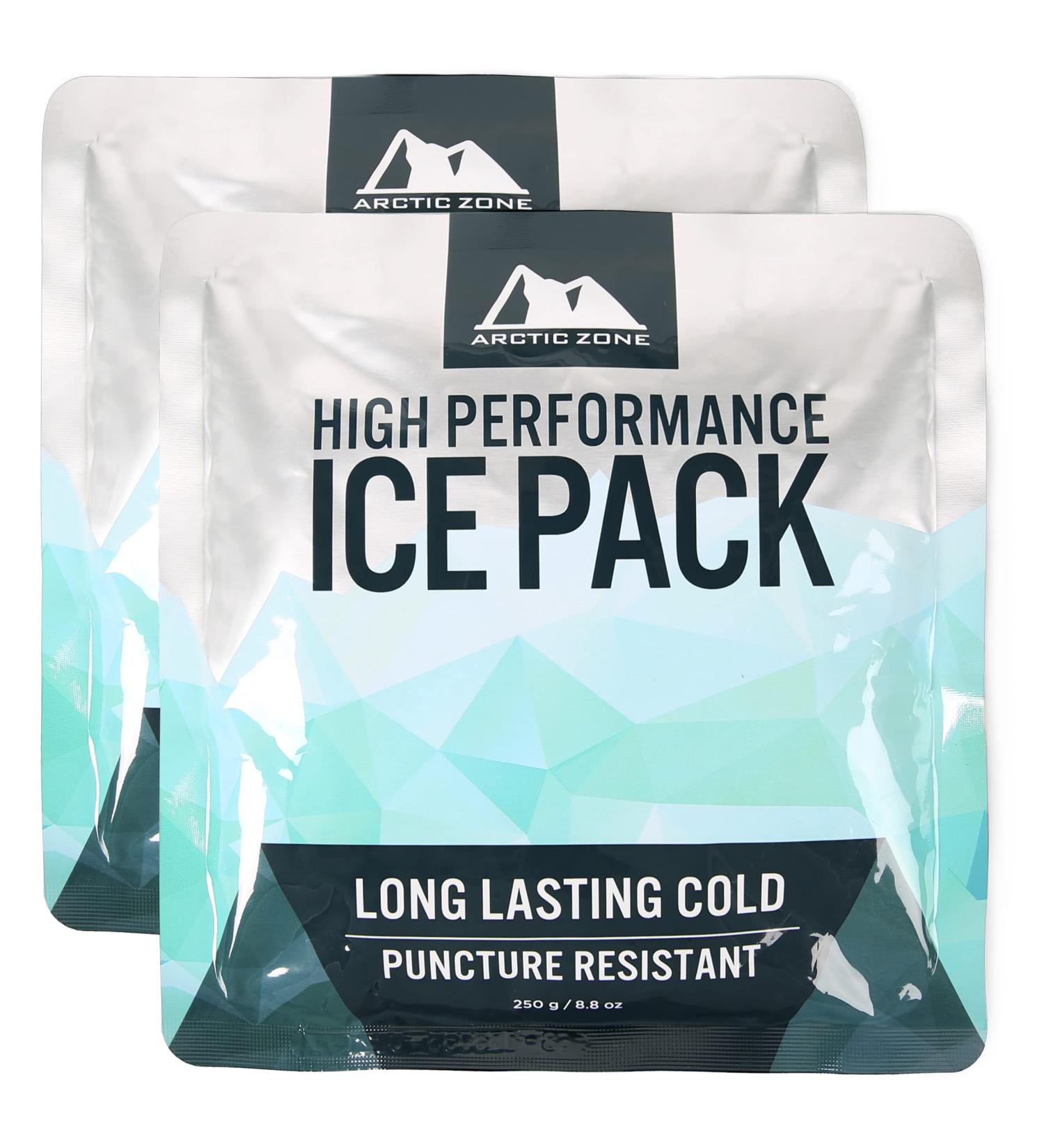 Arctic Zone High Performance Ice Pack Set of 2 - 250g for Lunch Boxes, Bags, Coolers - Buy Online on SooperMarket.com