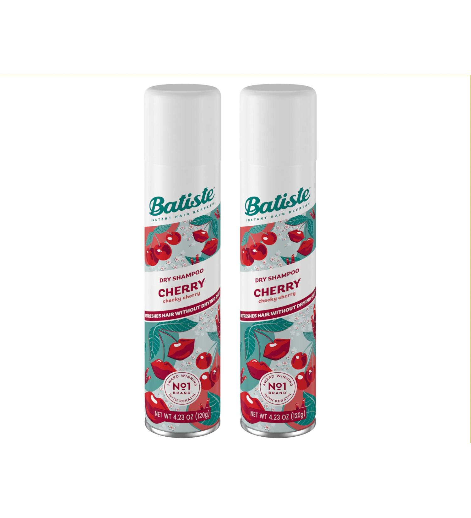 Batiste Dry Shampoo Cherry 200ml - Pack of 2 200 ml (Pack of 2) - Buy Online on SooperMarket.com