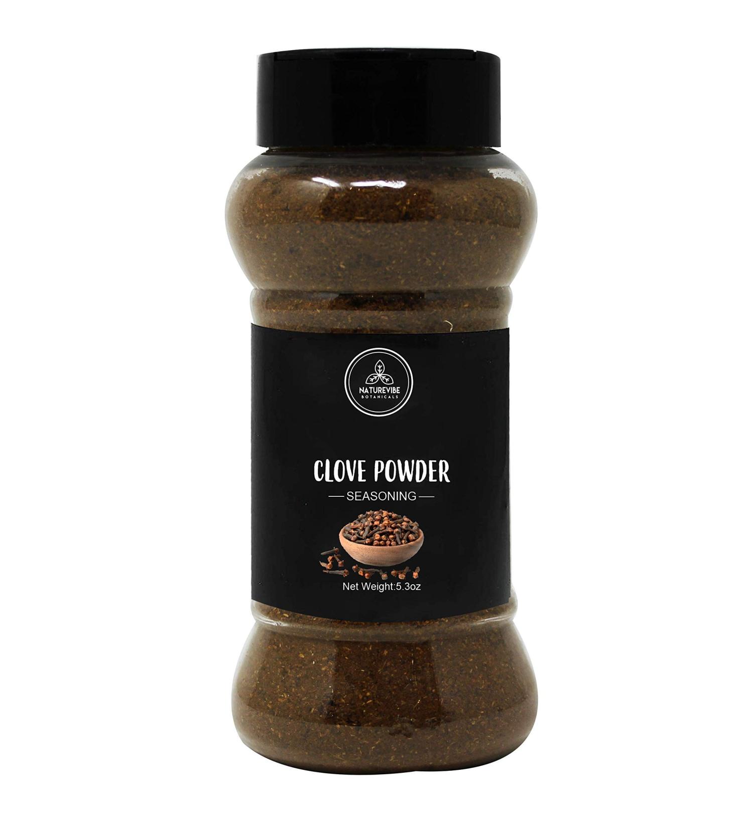 Naturevibe Botanicals Clove Powder - 5.3oz | Pure & Natural Spices - Buy Online on SooperMarket.com