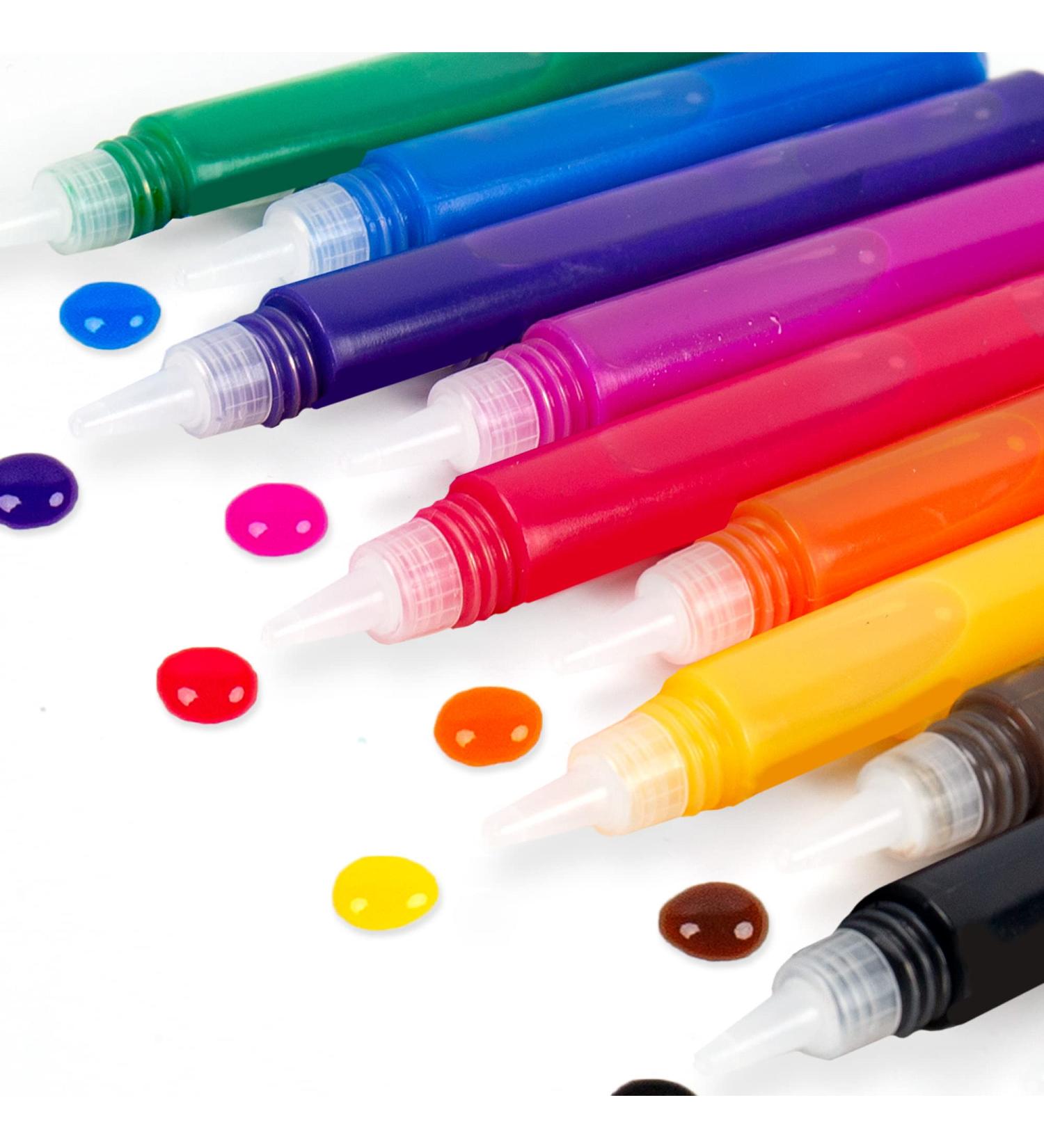 Suncatcher Paint Pens 10ML - 10 Pack, 10 Colors - Kids Window Art Supplies - Arts and Crafts Refill Kit by Horizon Group USA - Buy Online on SooperMarket.com