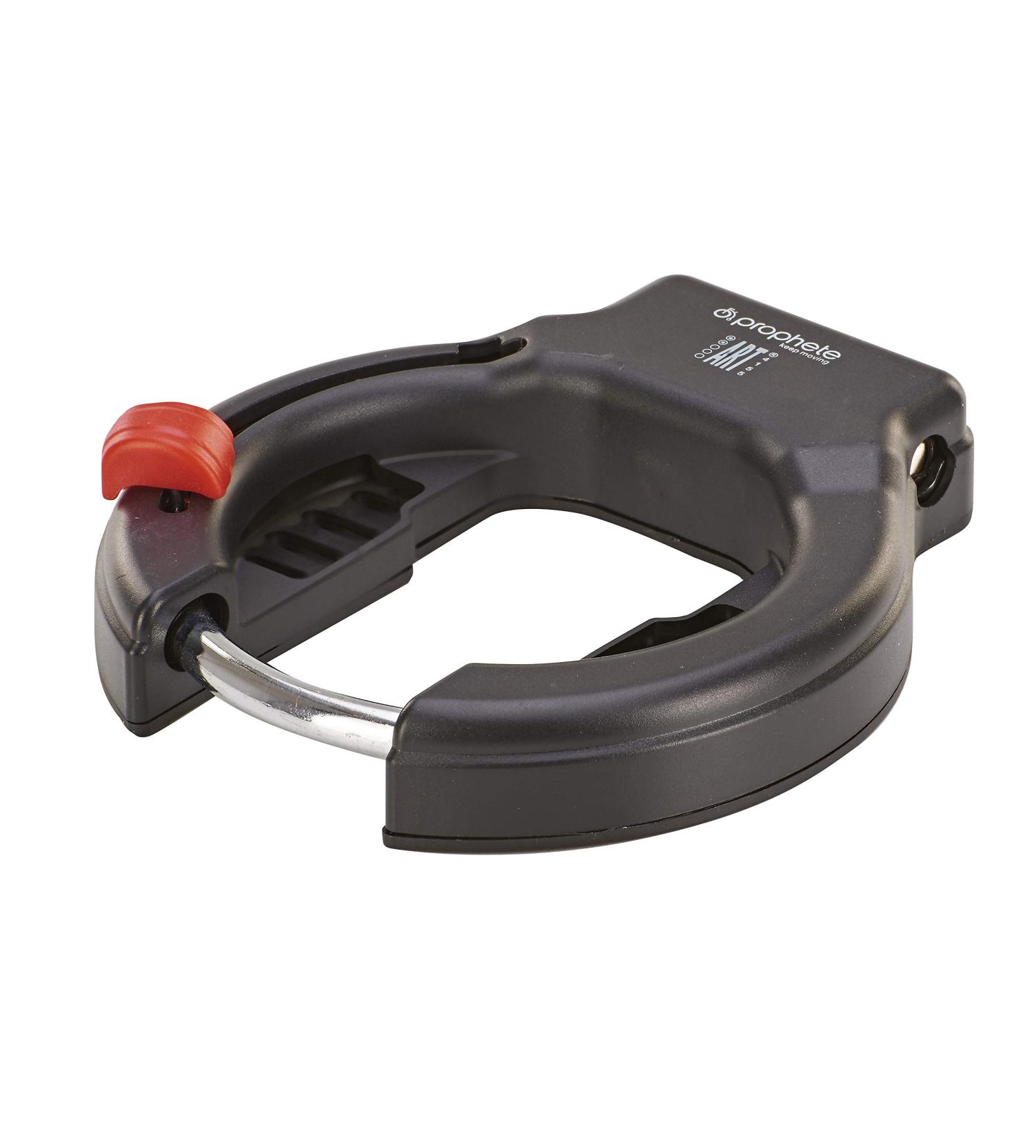 Prophete Frame Lock - ART** Certified Bicycle Lock with 2 Keys | Secure & Durable Black Bike Lock for International Shipping - Buy Online on SooperMarket.com