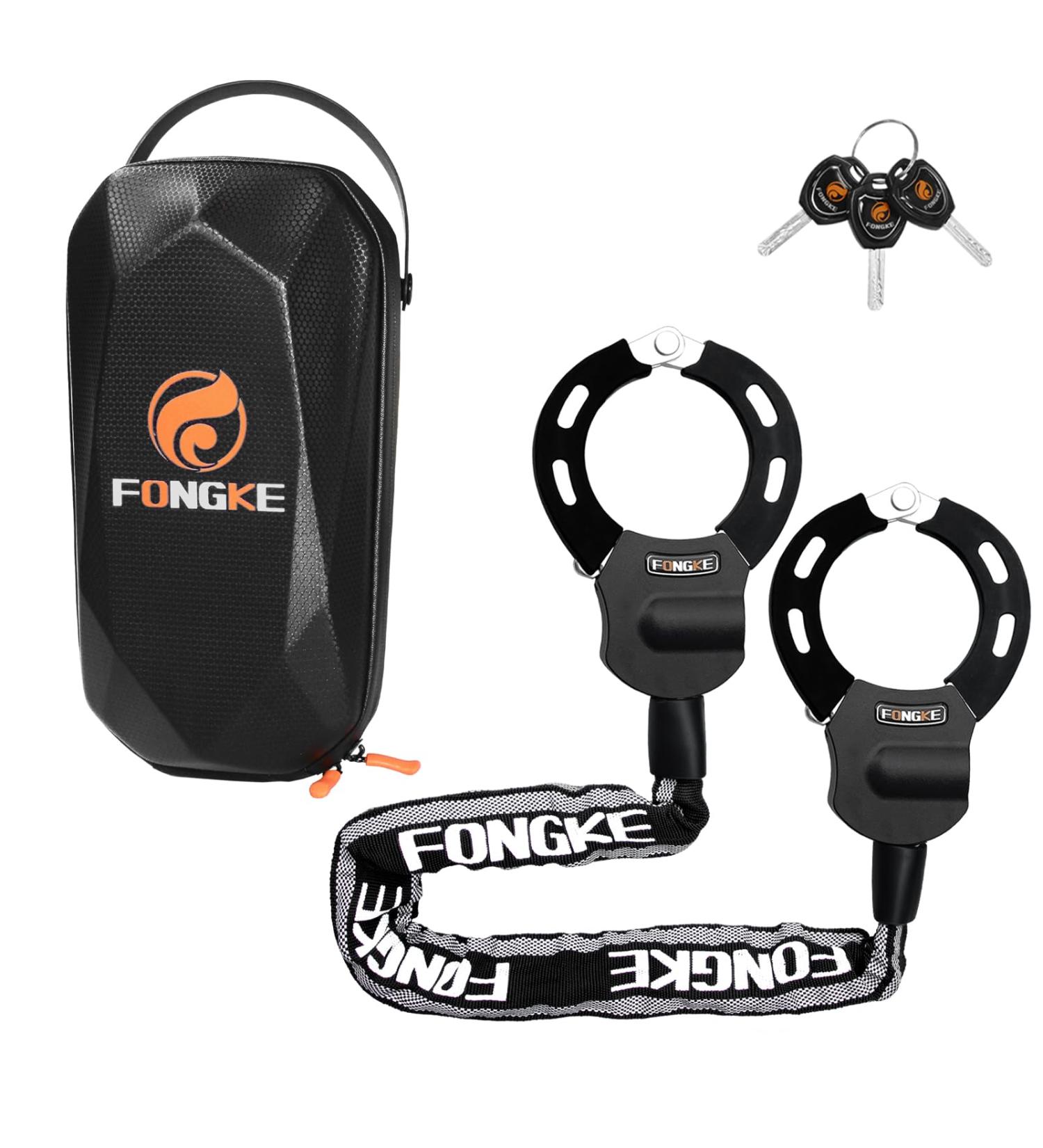 Buy E-Scooter Castle: Waterproof Bag Theft-Proof Bicycle Locks & High-Safety Handcuff Locks for Scooters E-Bikes & Motorcycles - Buy Online on SooperMarket.com
