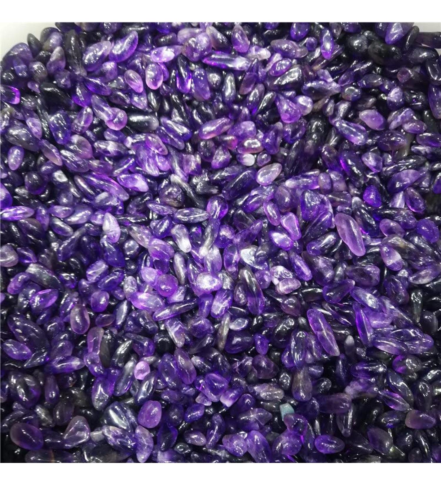 Amethyst Crystals Specimen Amethyst Point Quartz Natural Stones and Minerals Fish Tank Stone (Size : 100g) Home Goods - Buy Online on SooperMarket.com