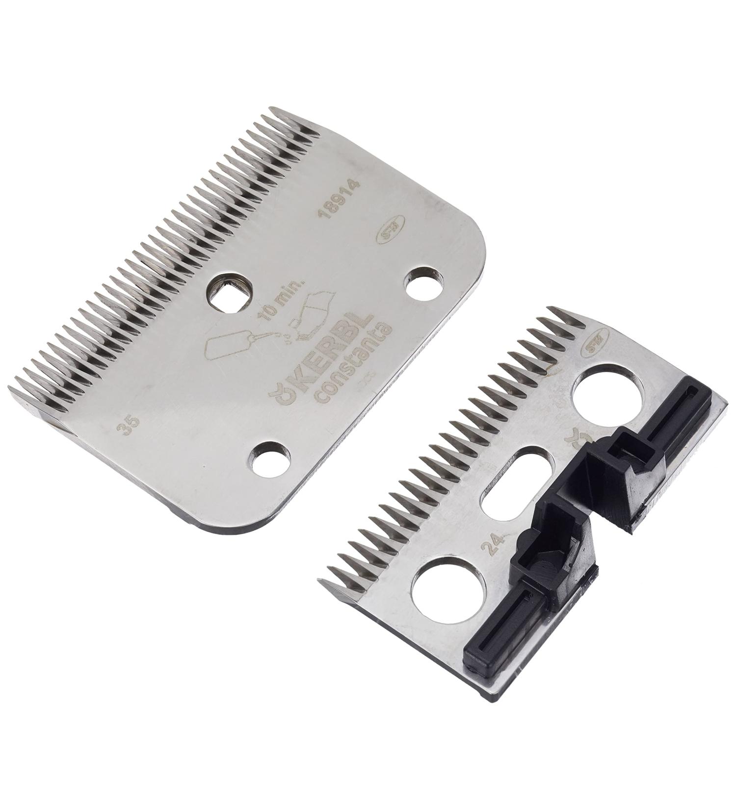 Kerbl 18914 Shearing Blade Set Constanta R2 24/35 Teeth | Premium Quality for Efficient Sheep Shearing | Fast International Shipping - Buy Online on SooperMarket.com