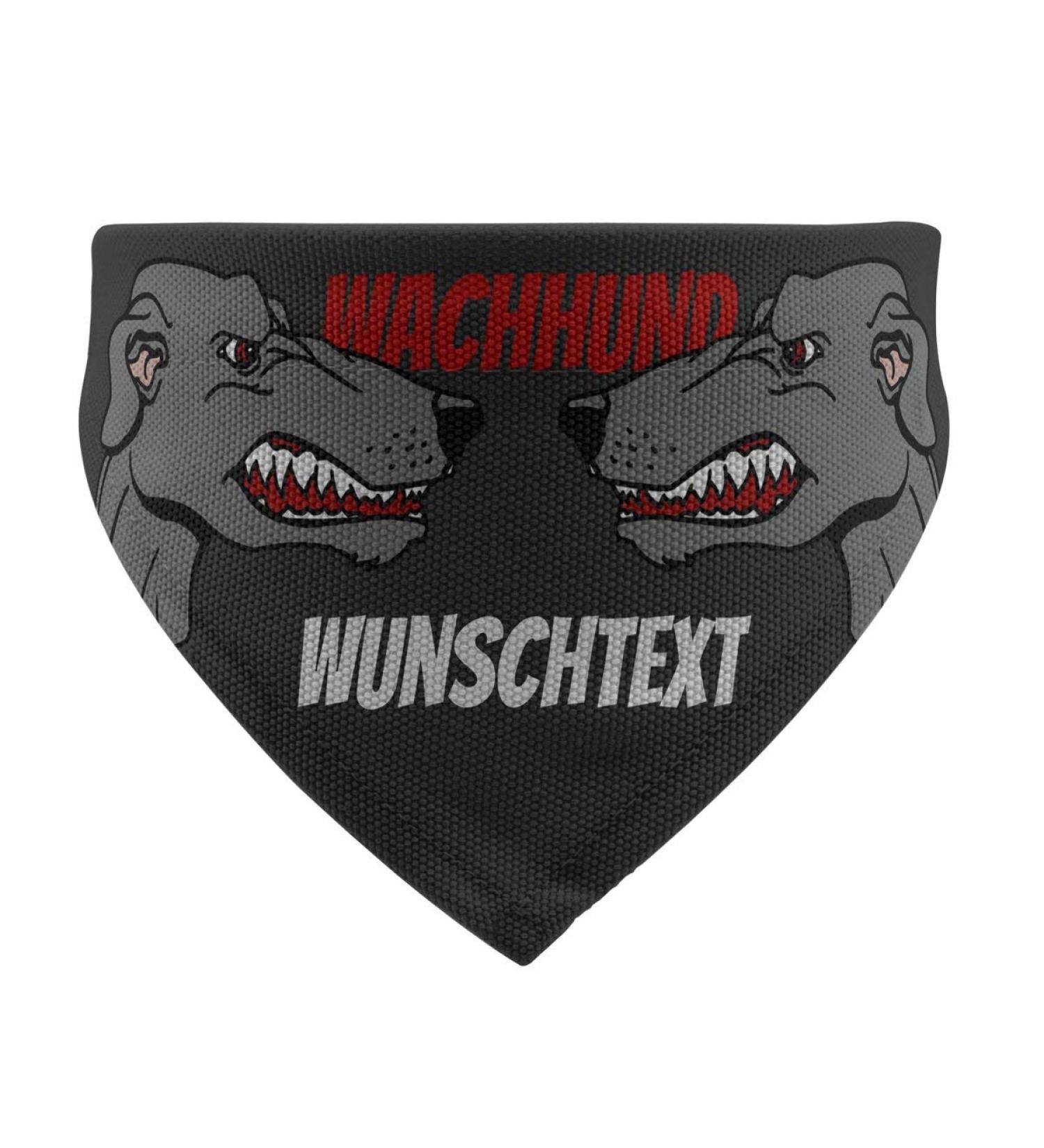 Dog Scarf with Custom Name - printplanet Watchdog-2 - Size S - Stylish Scarf for Dogs International Shipping - Buy Online on SooperMarket.com