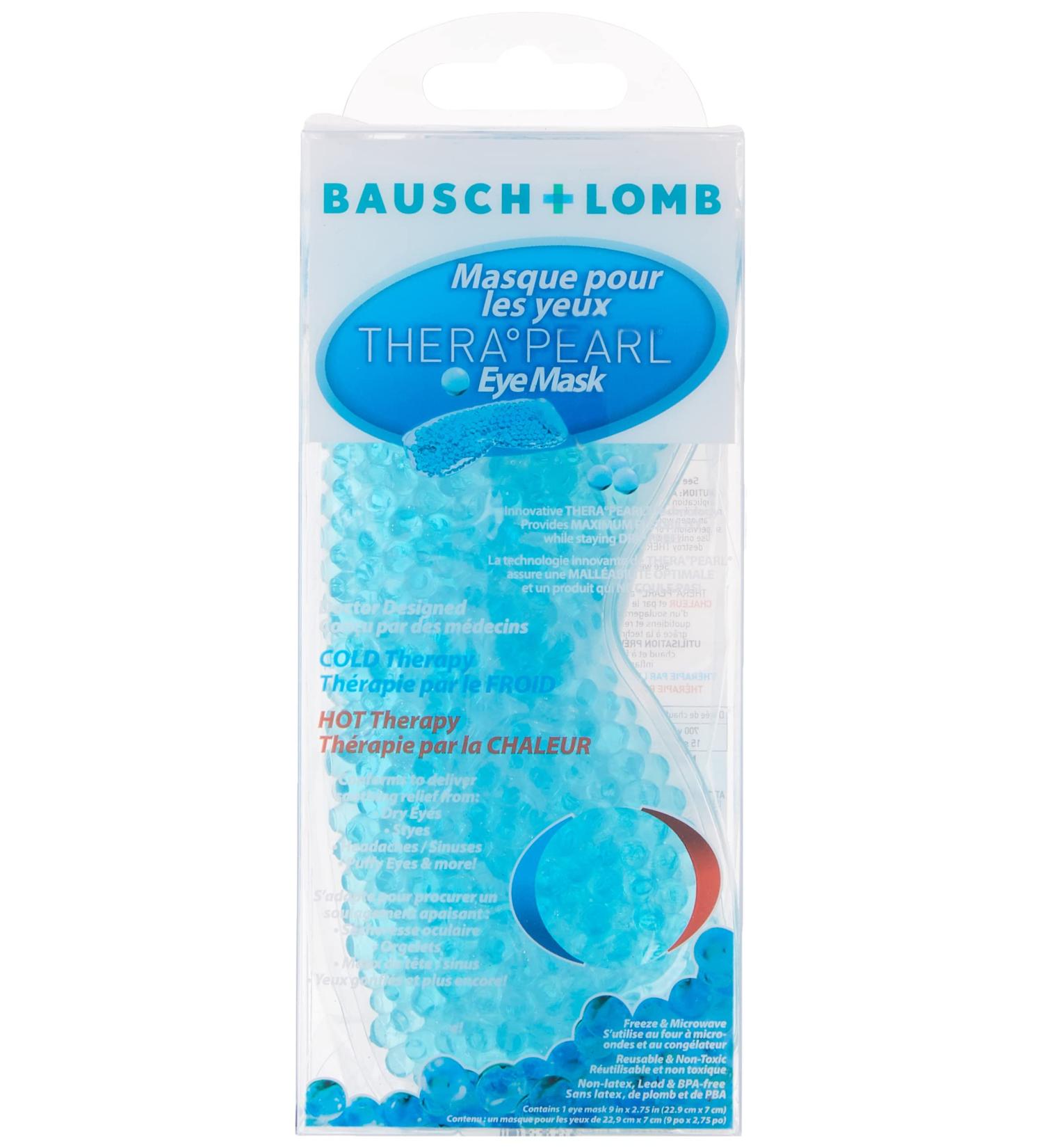 Therapearl Sleep Eye Mask for Dry Puffy Eyes & Dark Circles Helps to Relieve Headaches Migranes & Sinuses Cold or Heat Therapy (Pack of 1) - Buy Online on SooperMarket.com