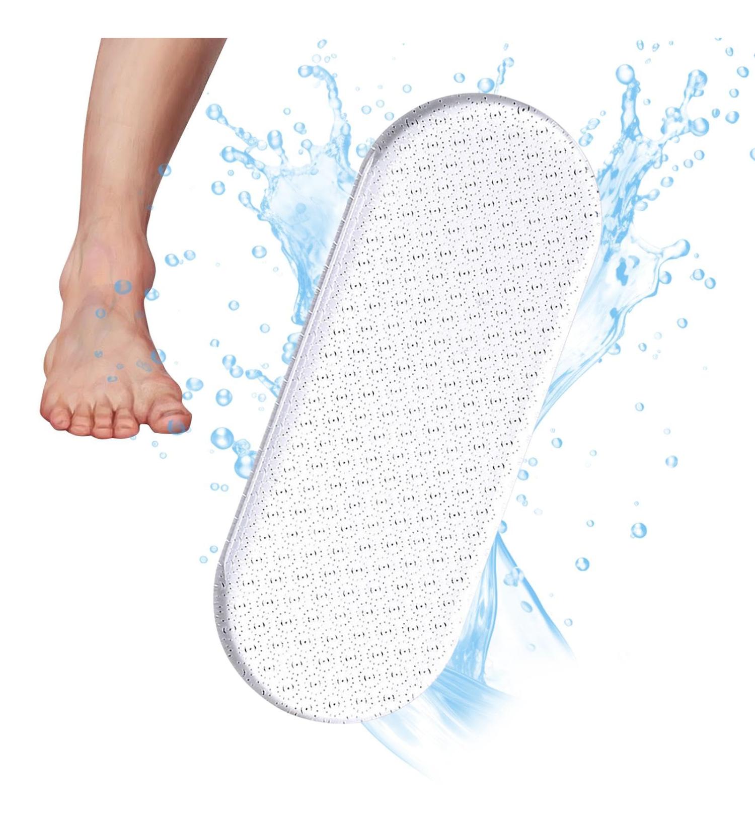 Veeteah Hard Skin Remover - Glass Callus Remover Dry Heels Skin Remover Clear in-Shower Foot Scrubber Callus Remover Pedicure Foot File for Smoothing Feet Dead Skin - Buy Online on SooperMarket.com