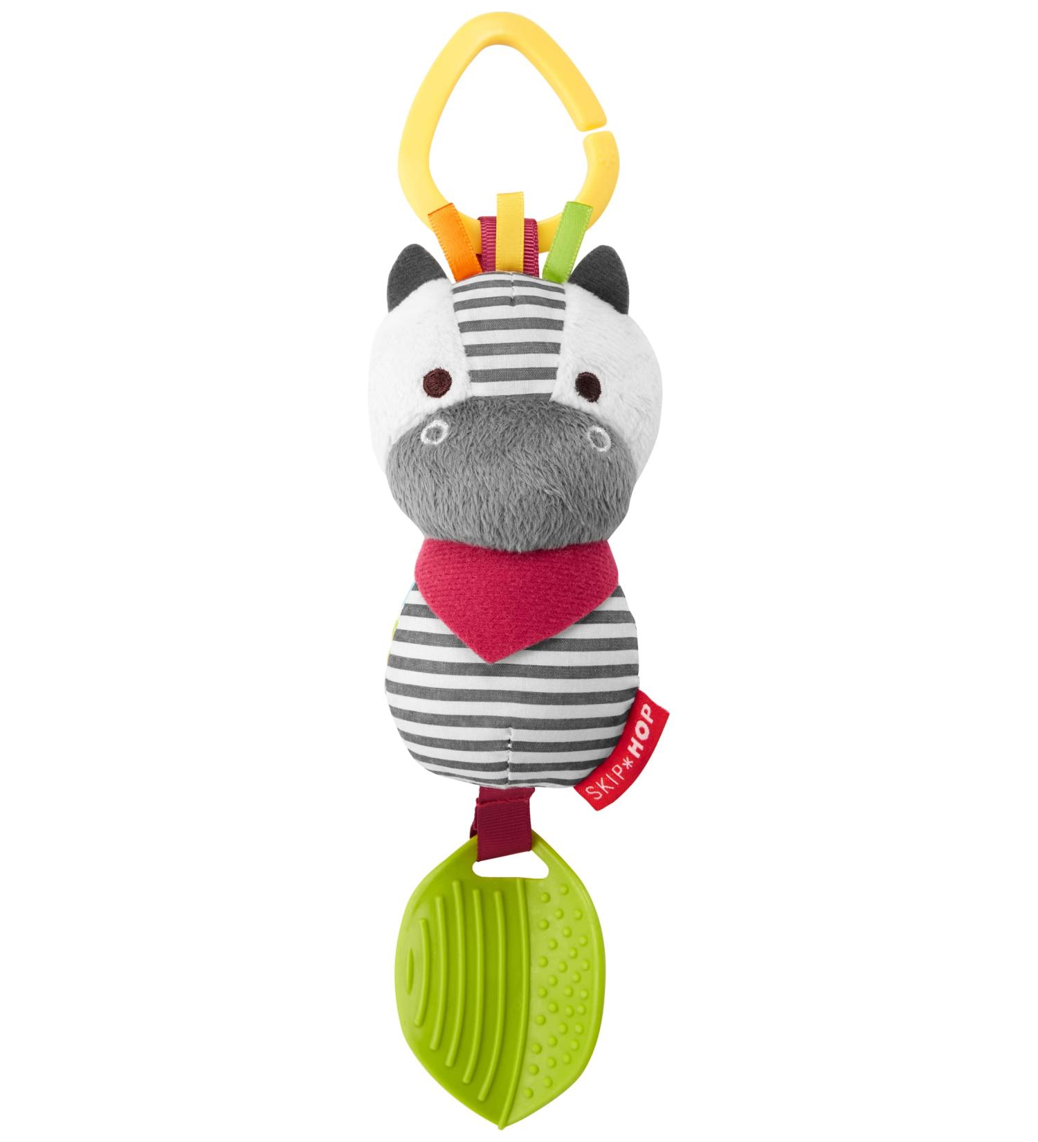 Skip Hop Bandana Buddies Baby Activity Chime & Teether Stroller Toy  Zebra - Buy Online on SooperMarket.com