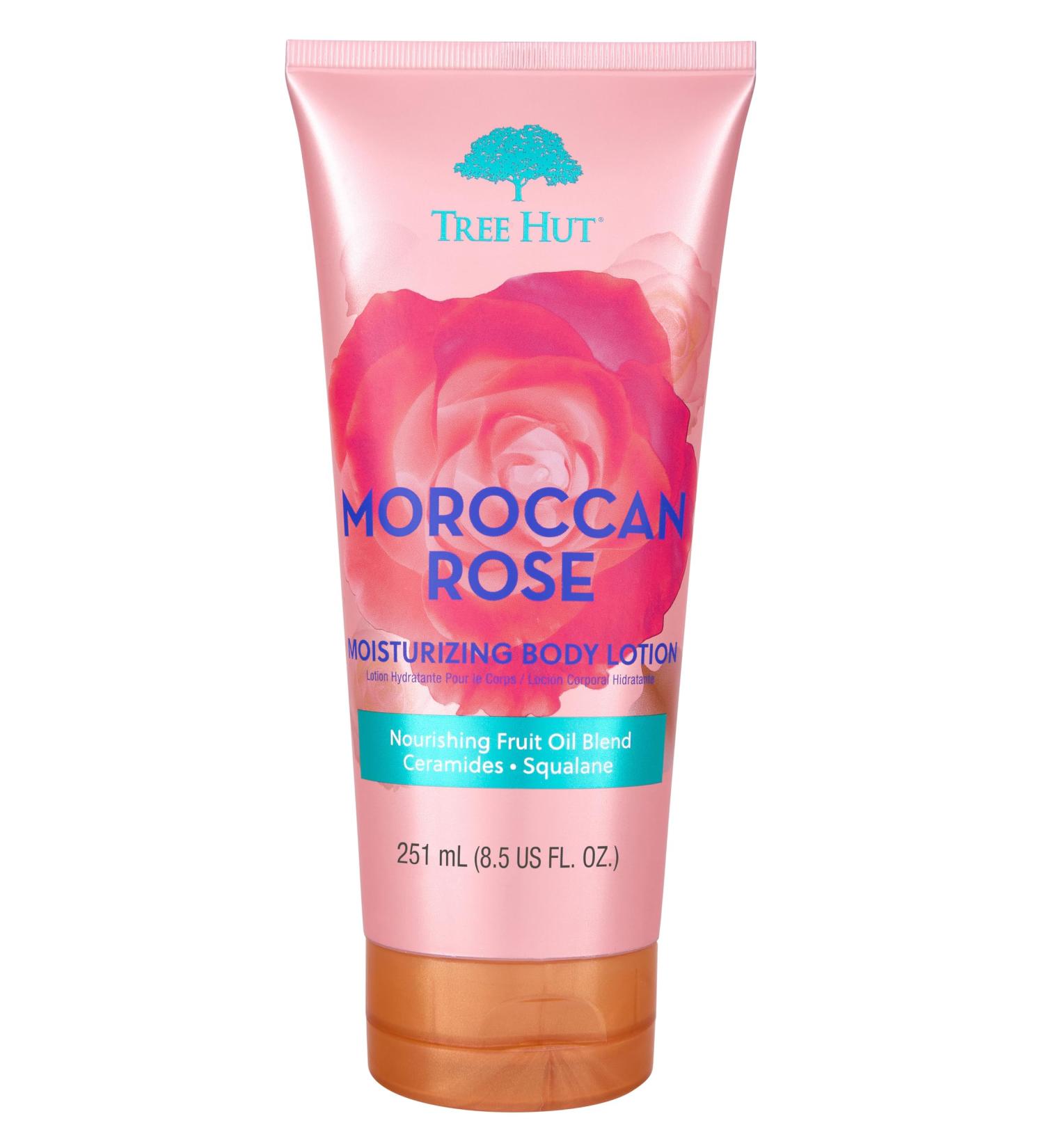Tree Hut Moroccan Rose Moisturizing Body Lotion - 8.5 fl oz | Hydrating & Nourishing | International Shipping Available - Buy Online on SooperMarket.com