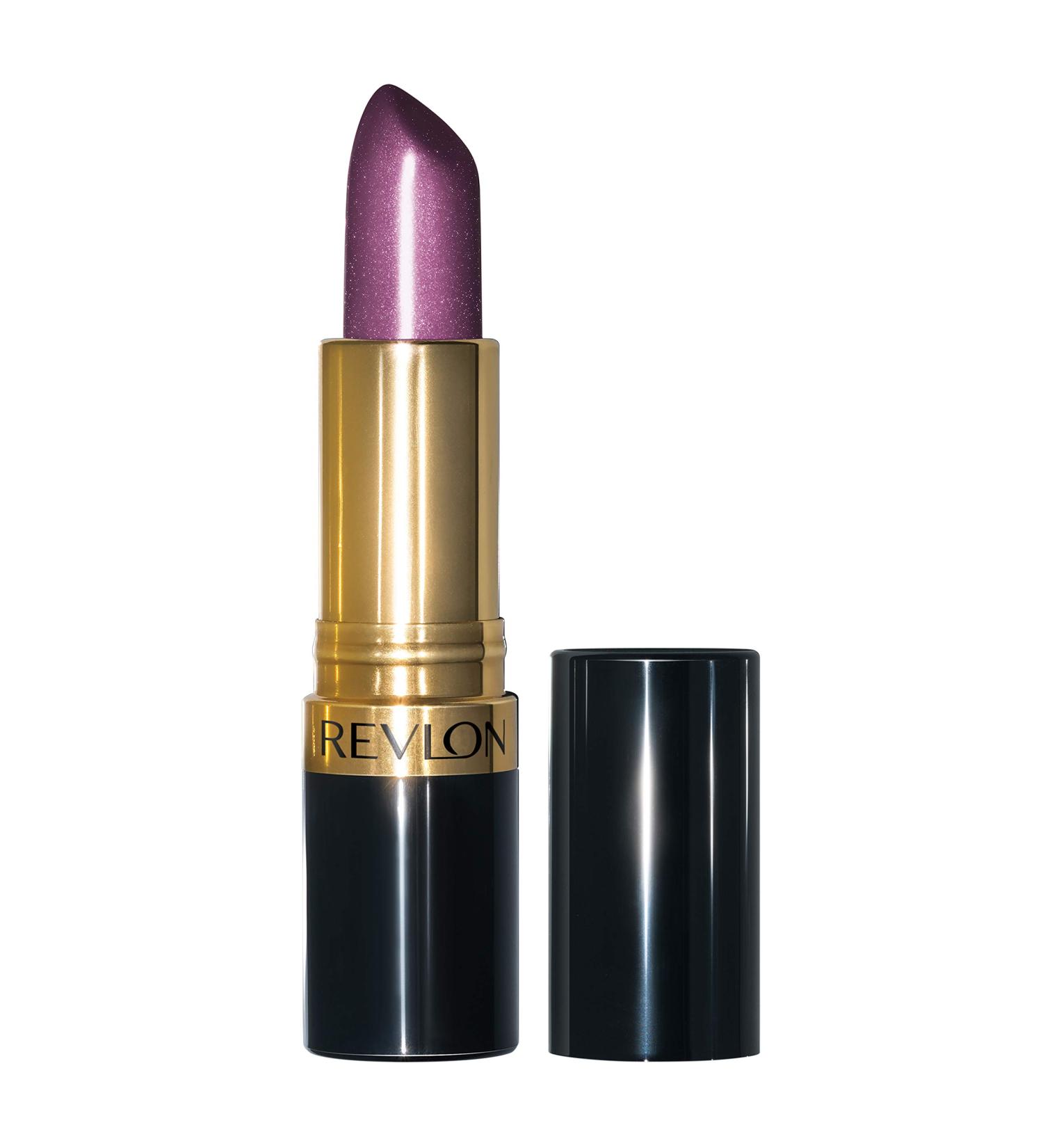 Revlon Super Lustrous Lipstick in Berries Violet Frenzy (027) - Moisturizing Formula with Vitamin E and Avocado Oil - Buy Online on SooperMarket.com