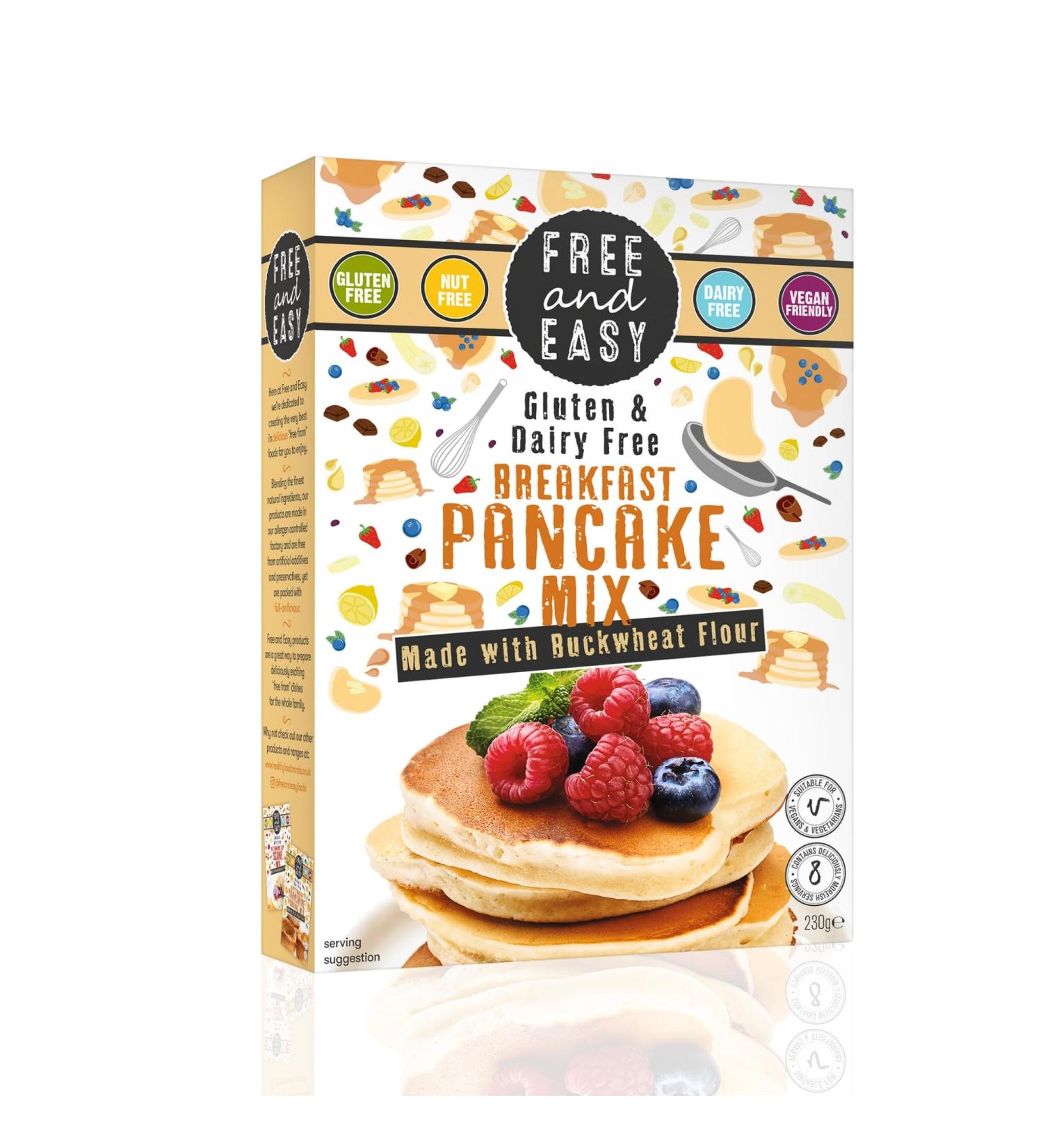 Free & Easy Buckwheat Flour Breakfast Pancake Mix