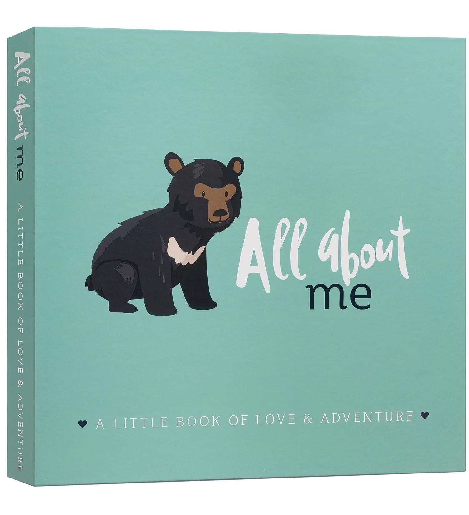 RubyRoo Baby Memory Book - Gender Neutral Milestone Keepsake Album for First 5 Years - Woodland Theme Scrapbook Journal - Perfect Baby Shower Gift - Buy Online on SooperMarket.com